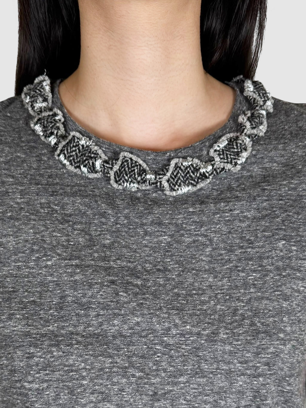 2013 Patch Collar Top