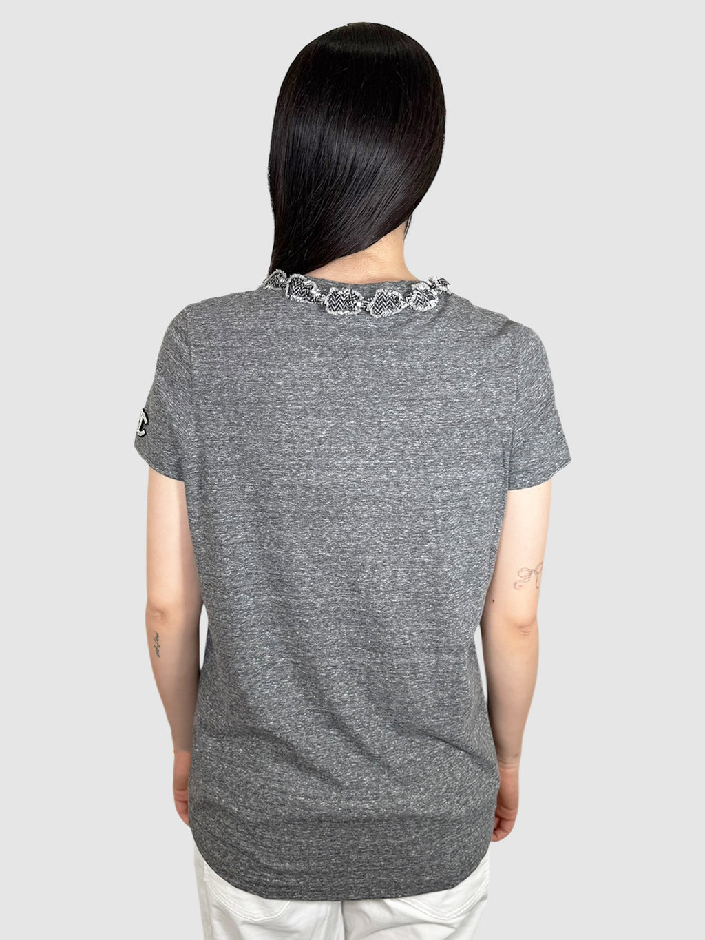 2013 Patch Collar Top