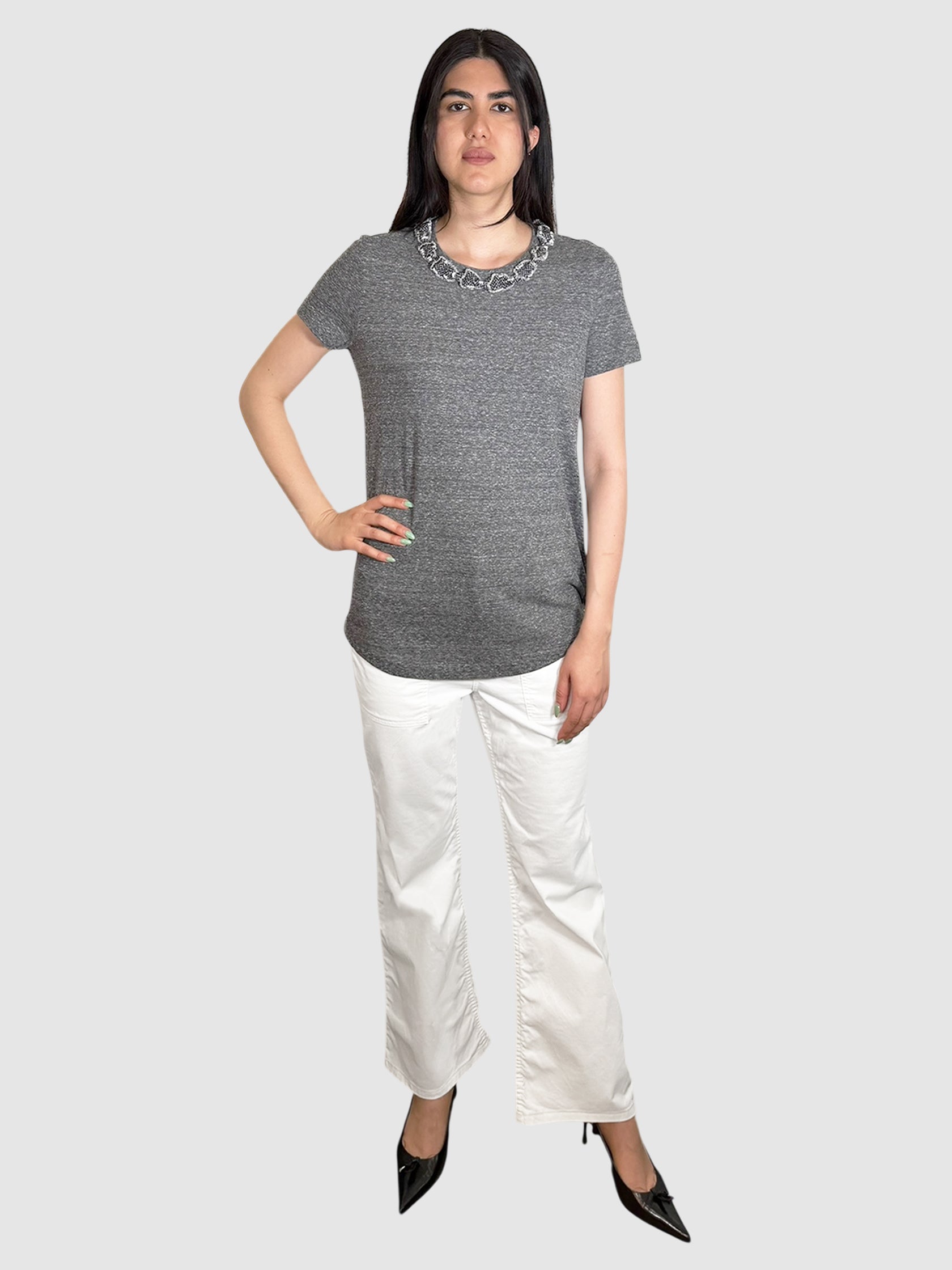 2013 Patch Collar Top