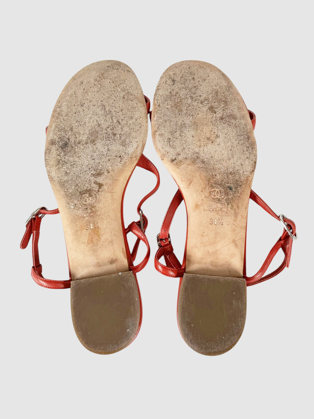 Pearl T-Strap Sandals