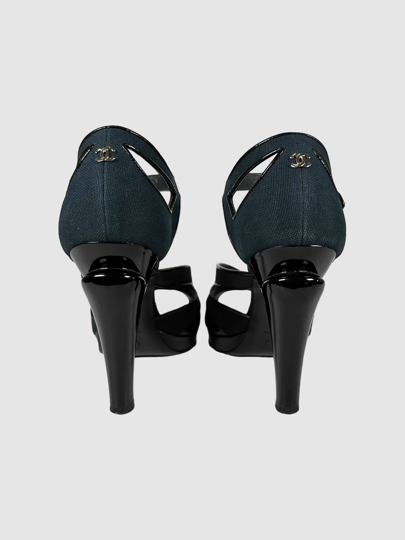 D'Orsay Platform Pumps - Size 38