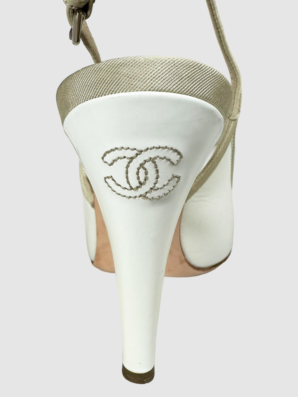 Leather Slingback Pumps - Size 35