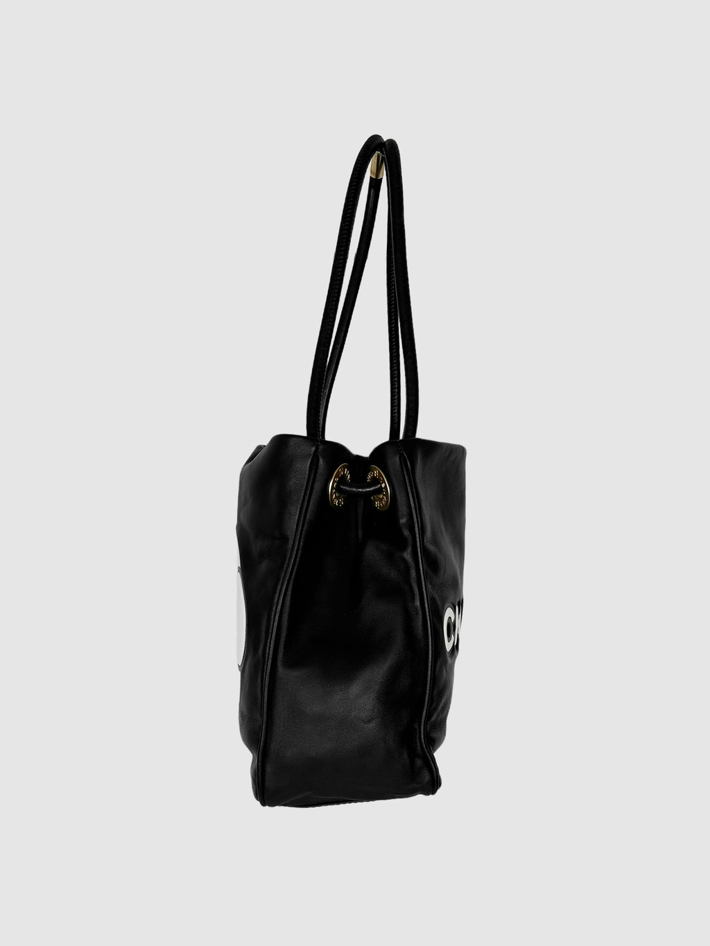 Lambskin Camellia Tote Bag