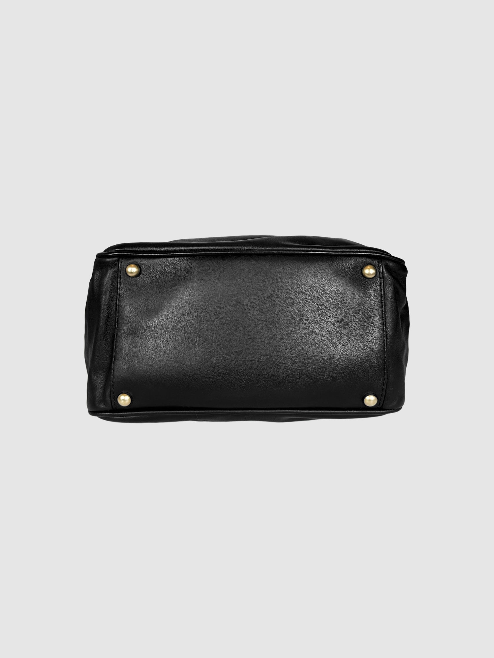 Lambskin Camellia Tote Bag