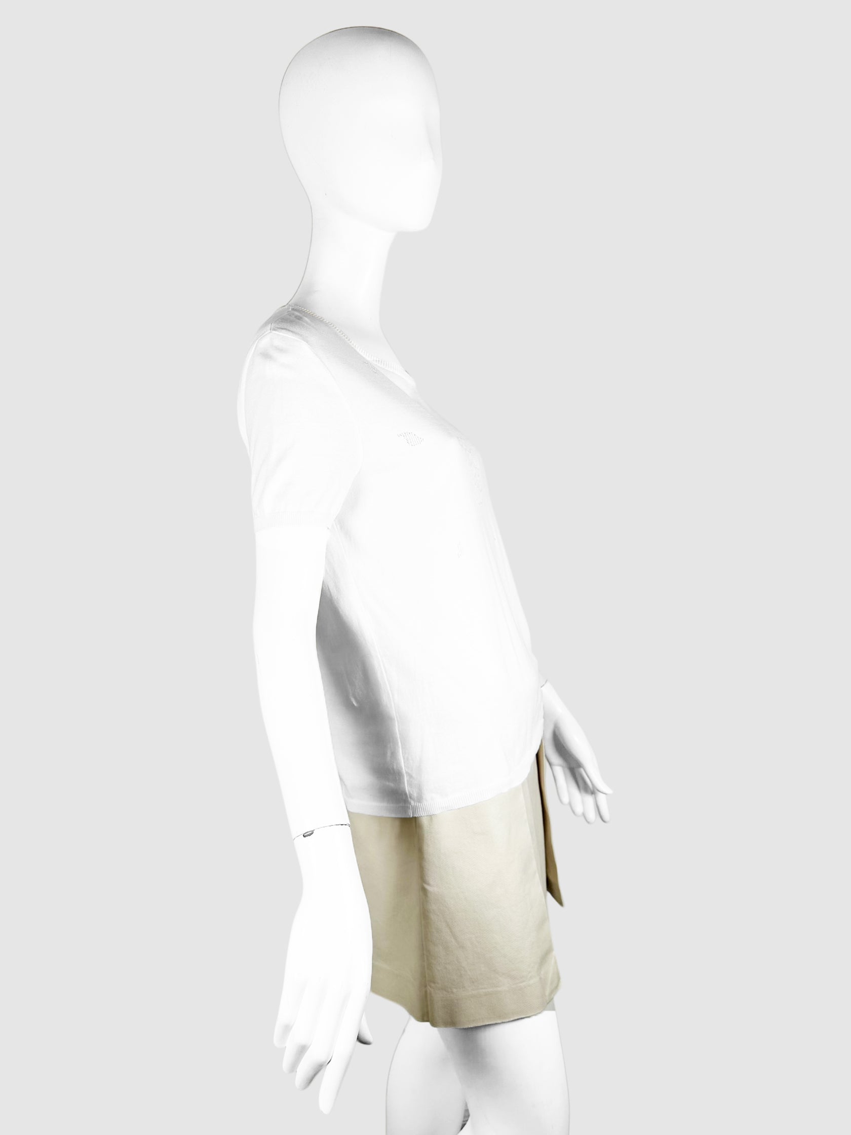 Knit Nature Imagery Top