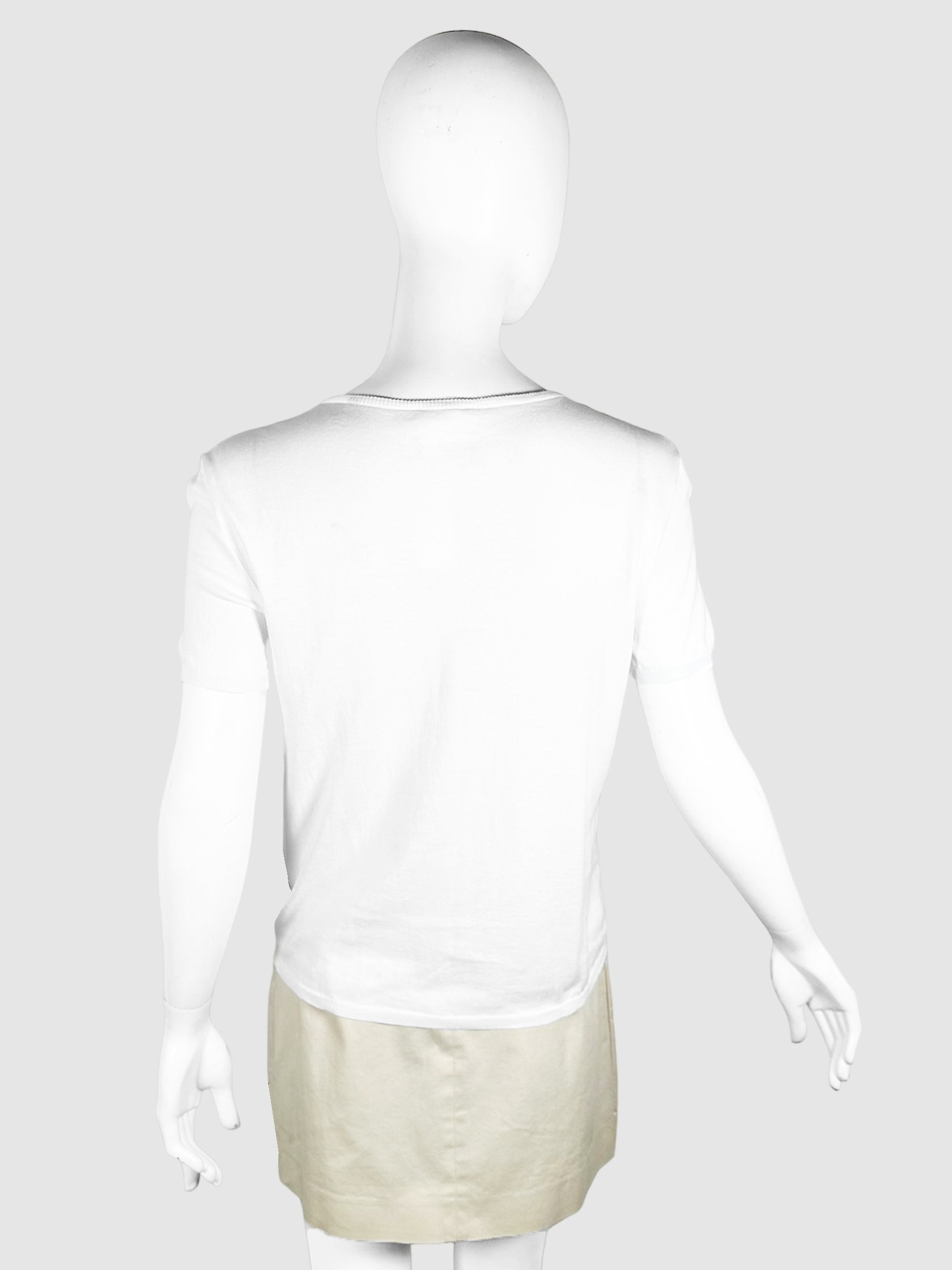 Knit Nature Imagery Top