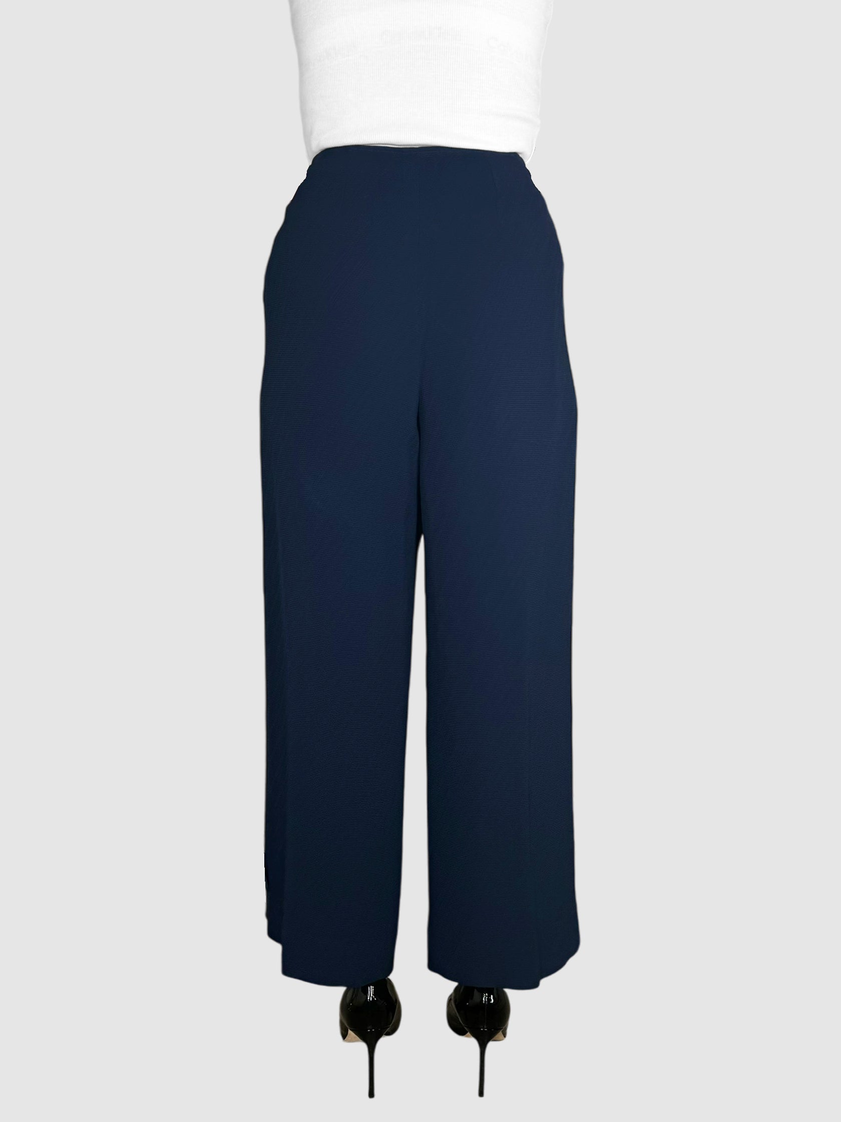 Wide Cropped Sailor Pants - Size 42