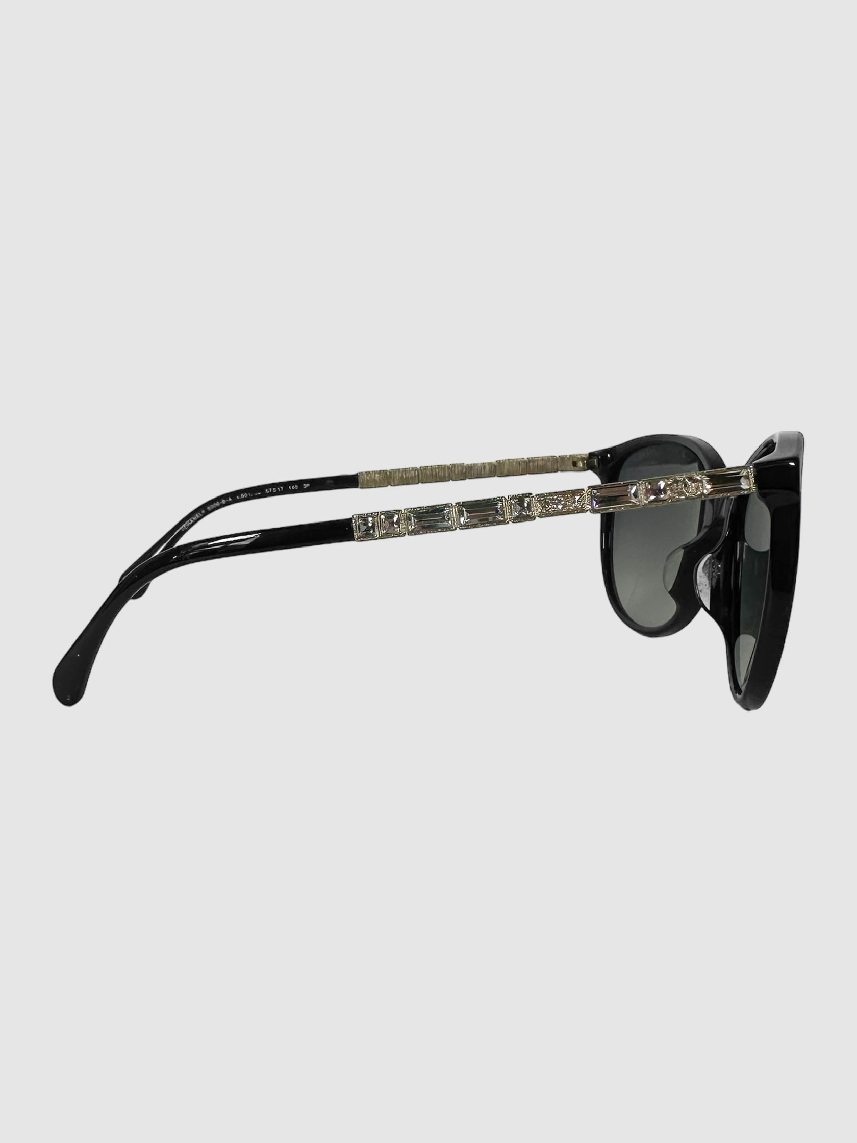 Bijou Oval Tinted Sunglasses