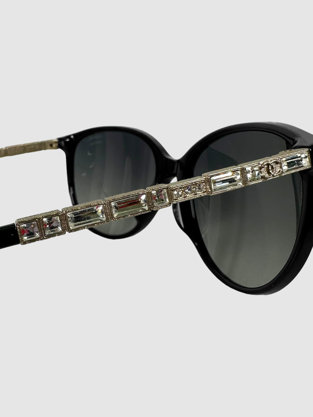 Bijou Oval Tinted Sunglasses