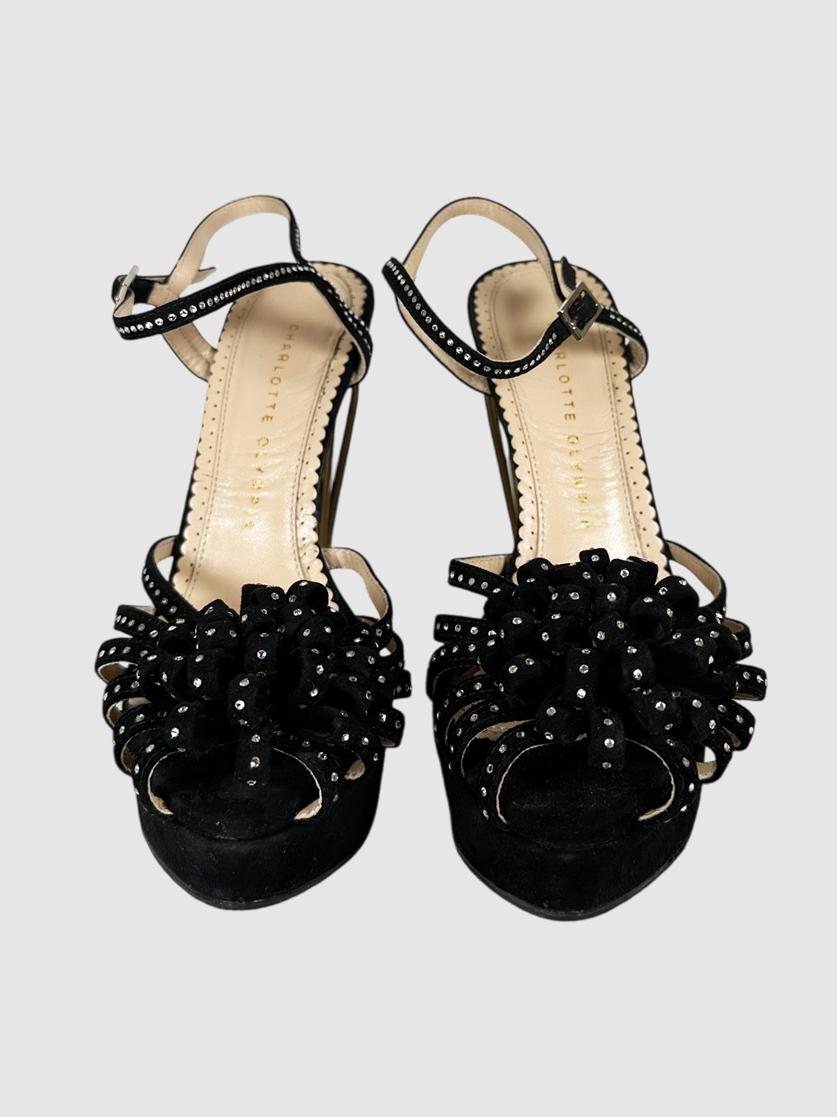 Birds of Paradise Cage Pumps - Size 37