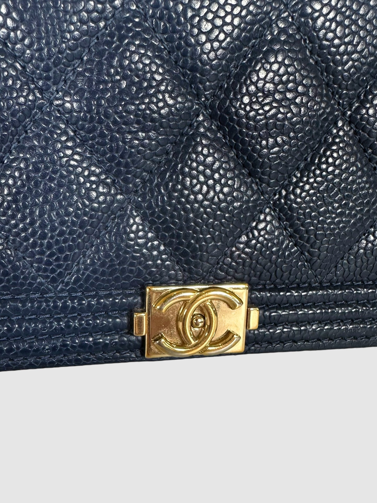 2019-2020 Quilted Boy Wallet on Chain