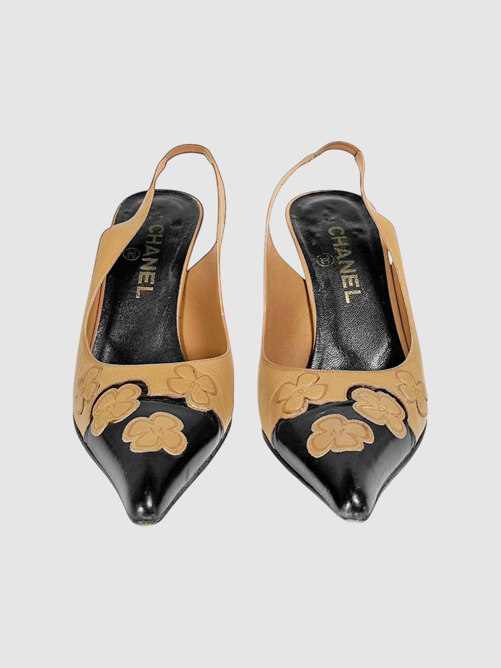 Camellia Slingback Pumps