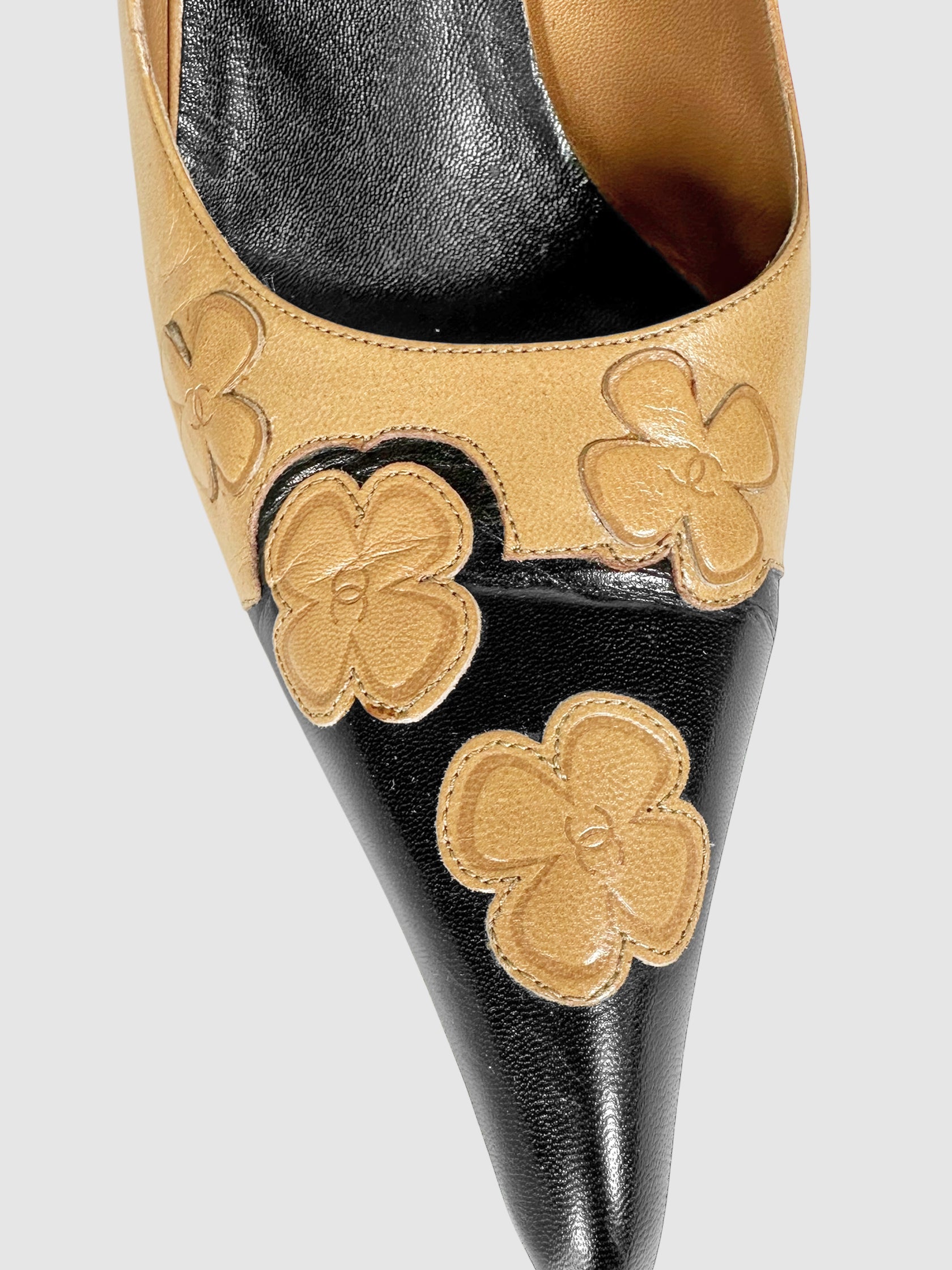 Camellia Slingback Pumps