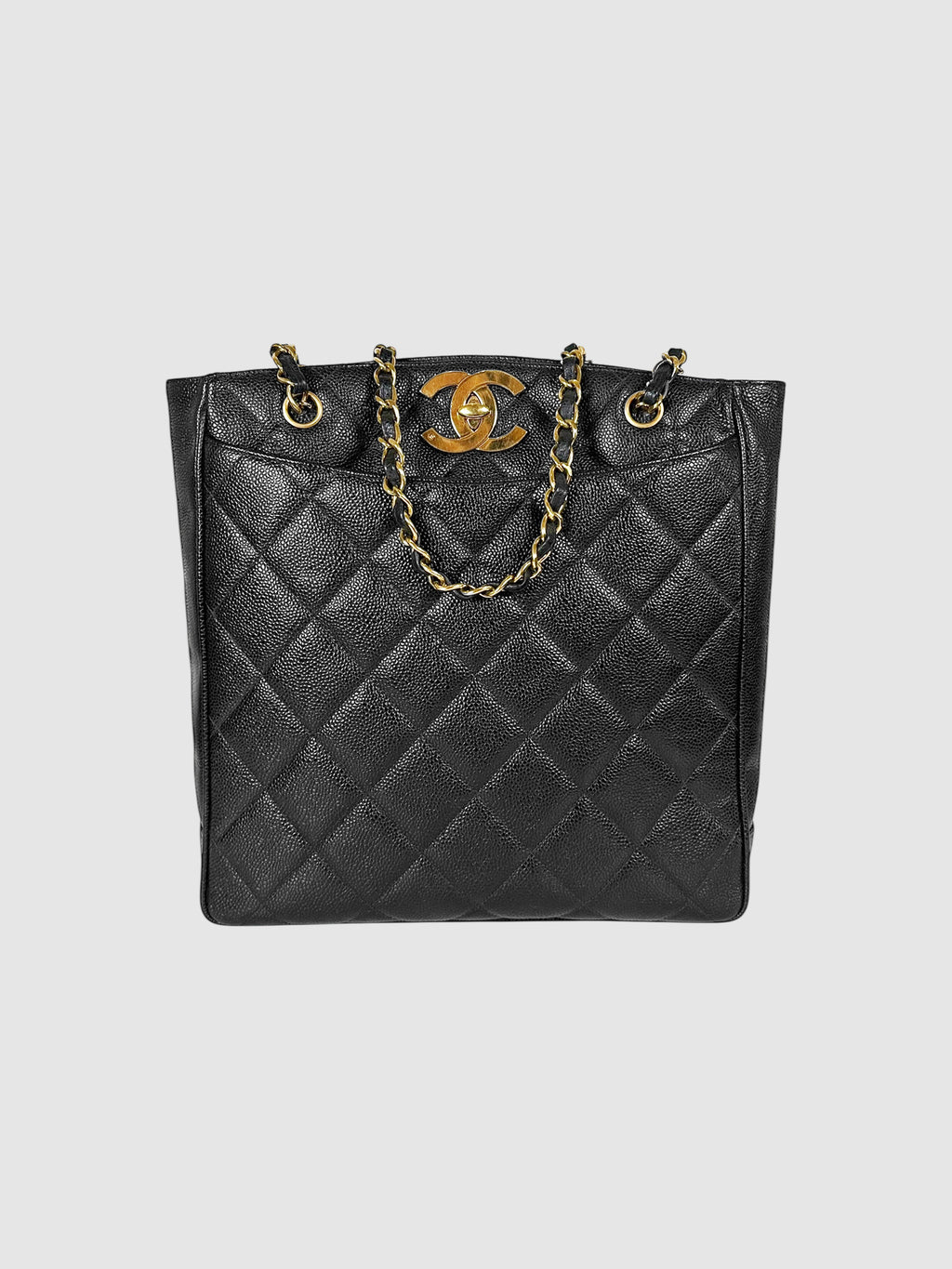 2019-2020 Quilted Leather Tote