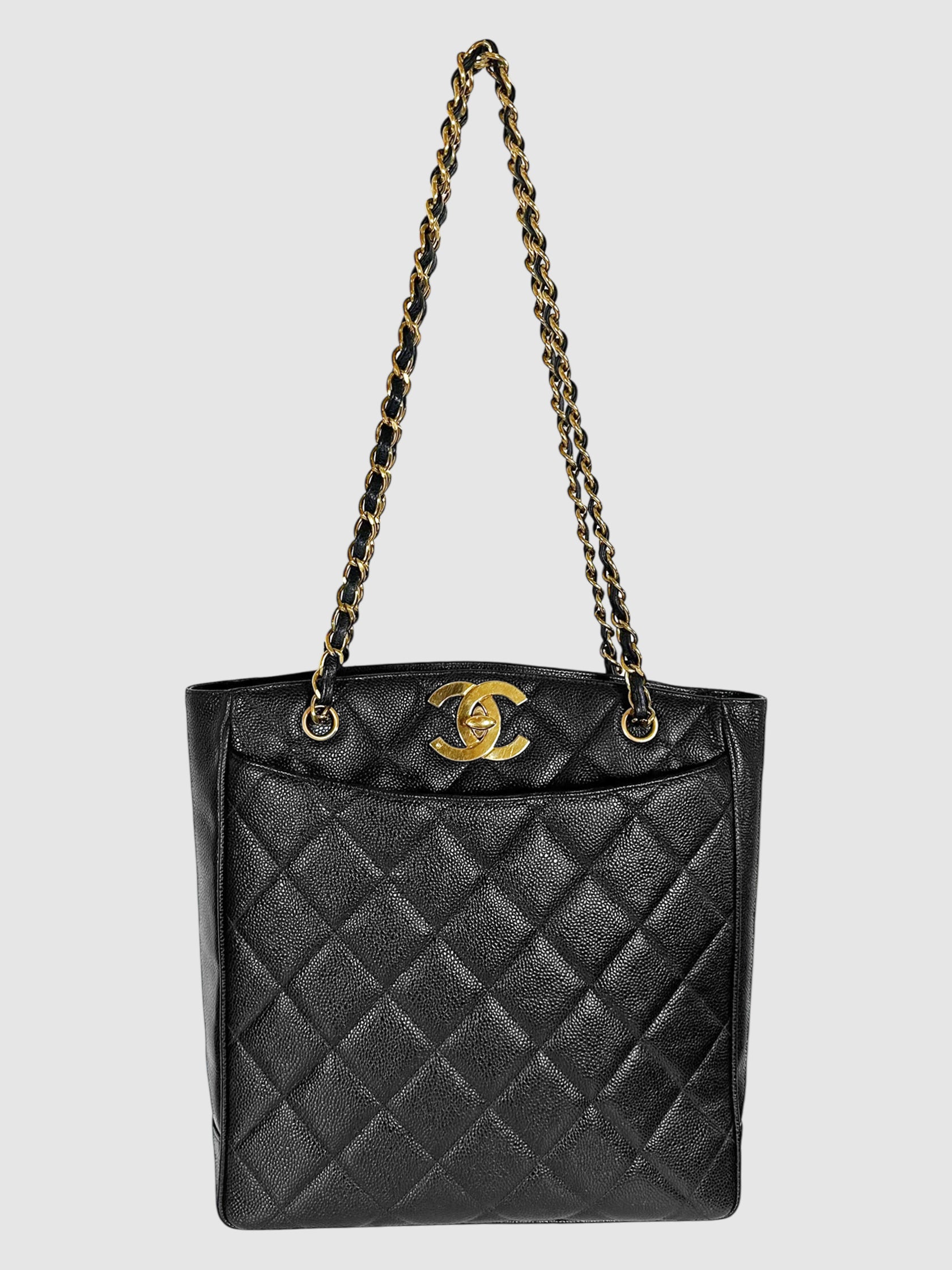 2019-2020 Quilted Leather Tote