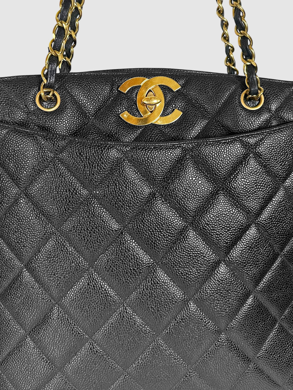 2019-2020 Quilted Leather Tote