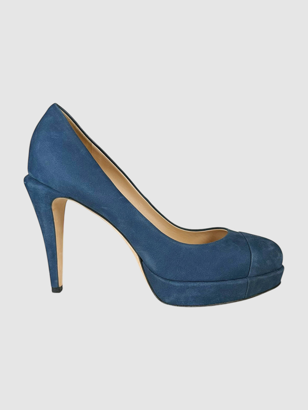2012 Suede Platform Pumps