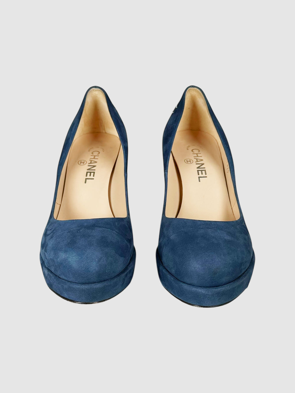 2012 Suede Platform Pumps