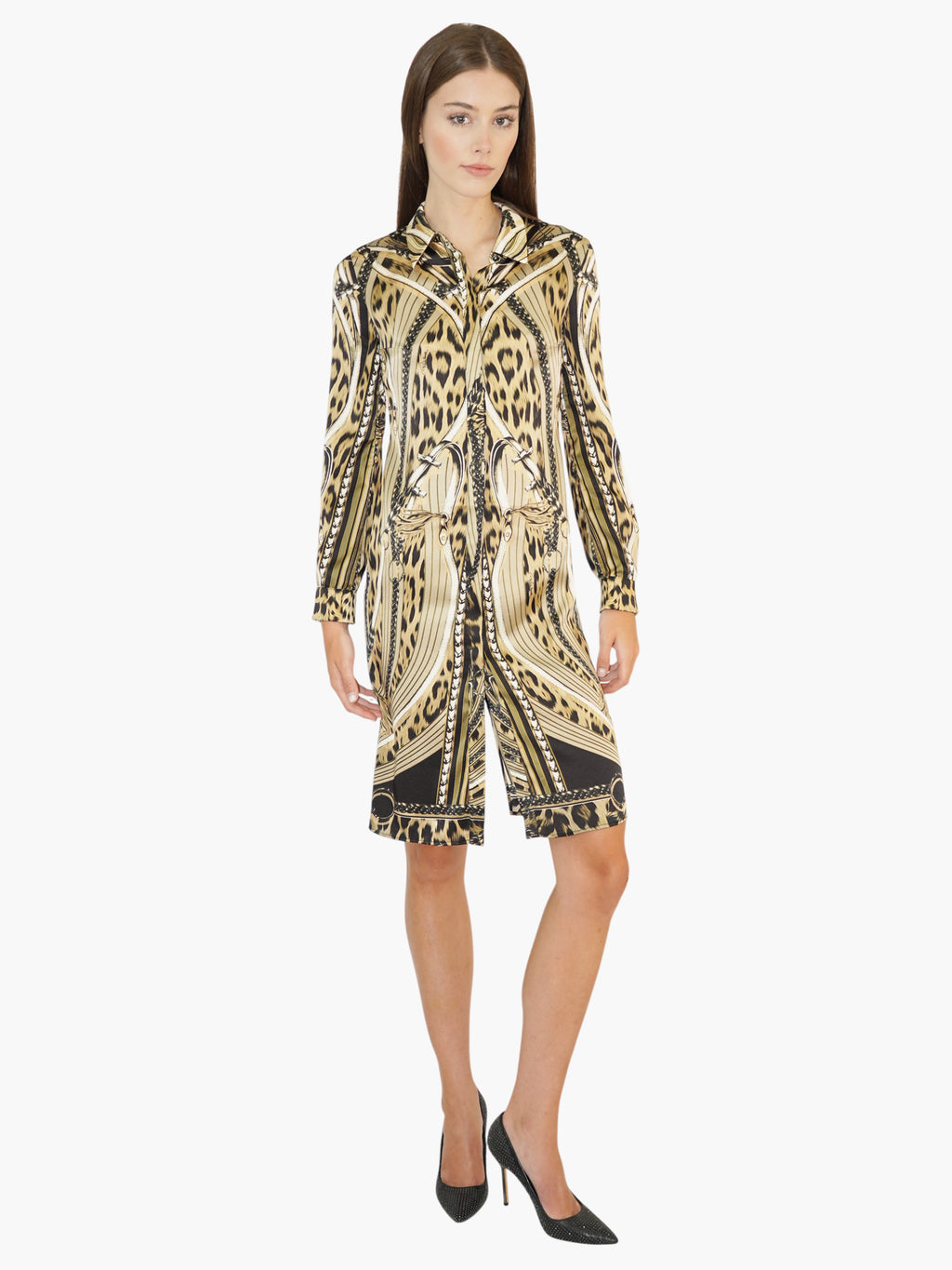 Silk Printed Dress