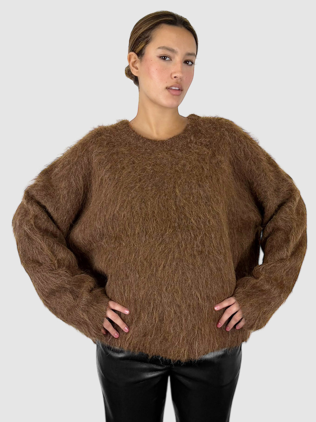 Boxy Alpaca Sweater