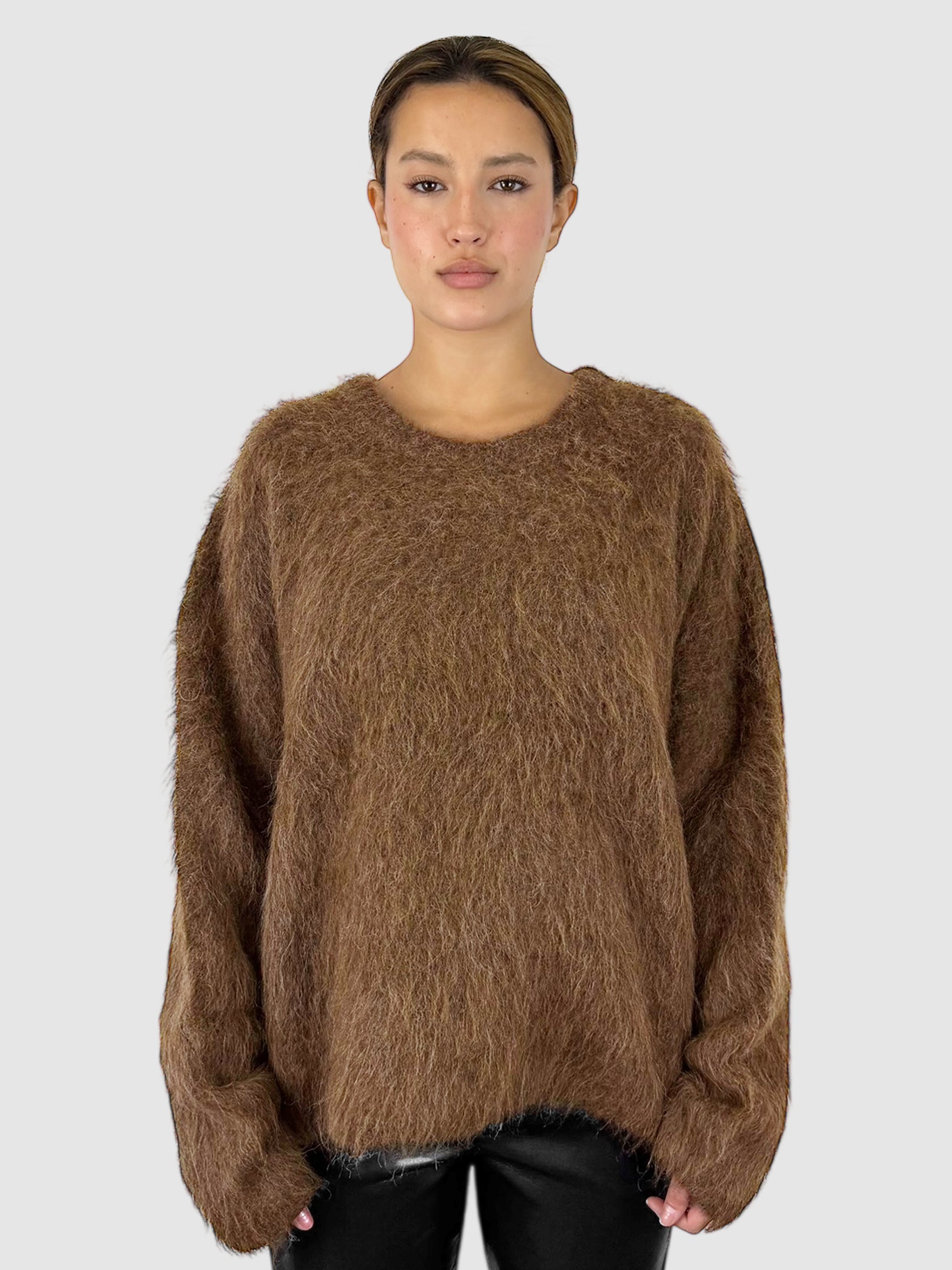 Boxy Alpaca Sweater