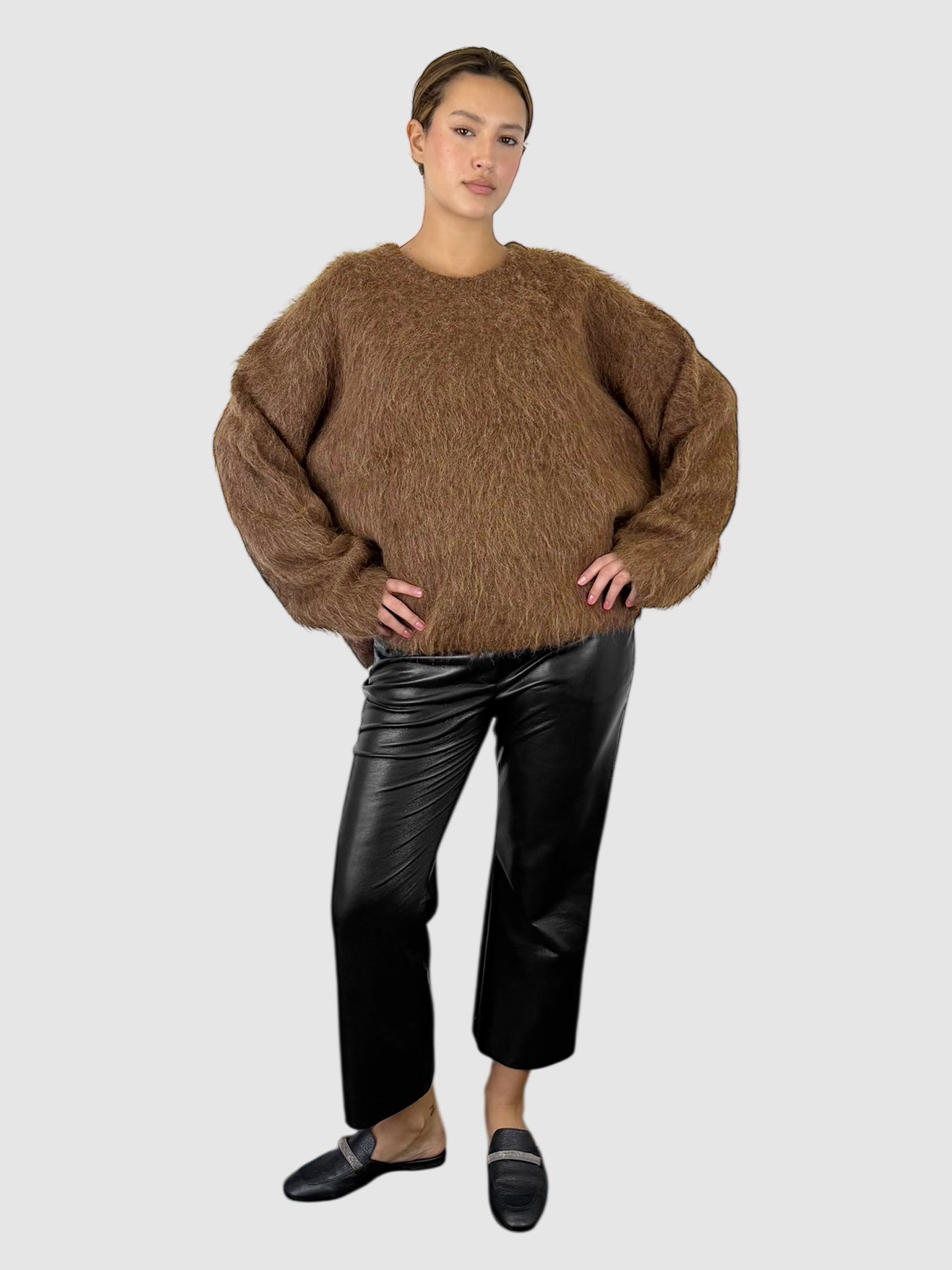Boxy Alpaca Sweater