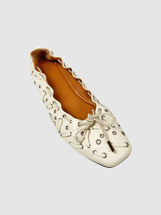 Oracia Eyelet Flats