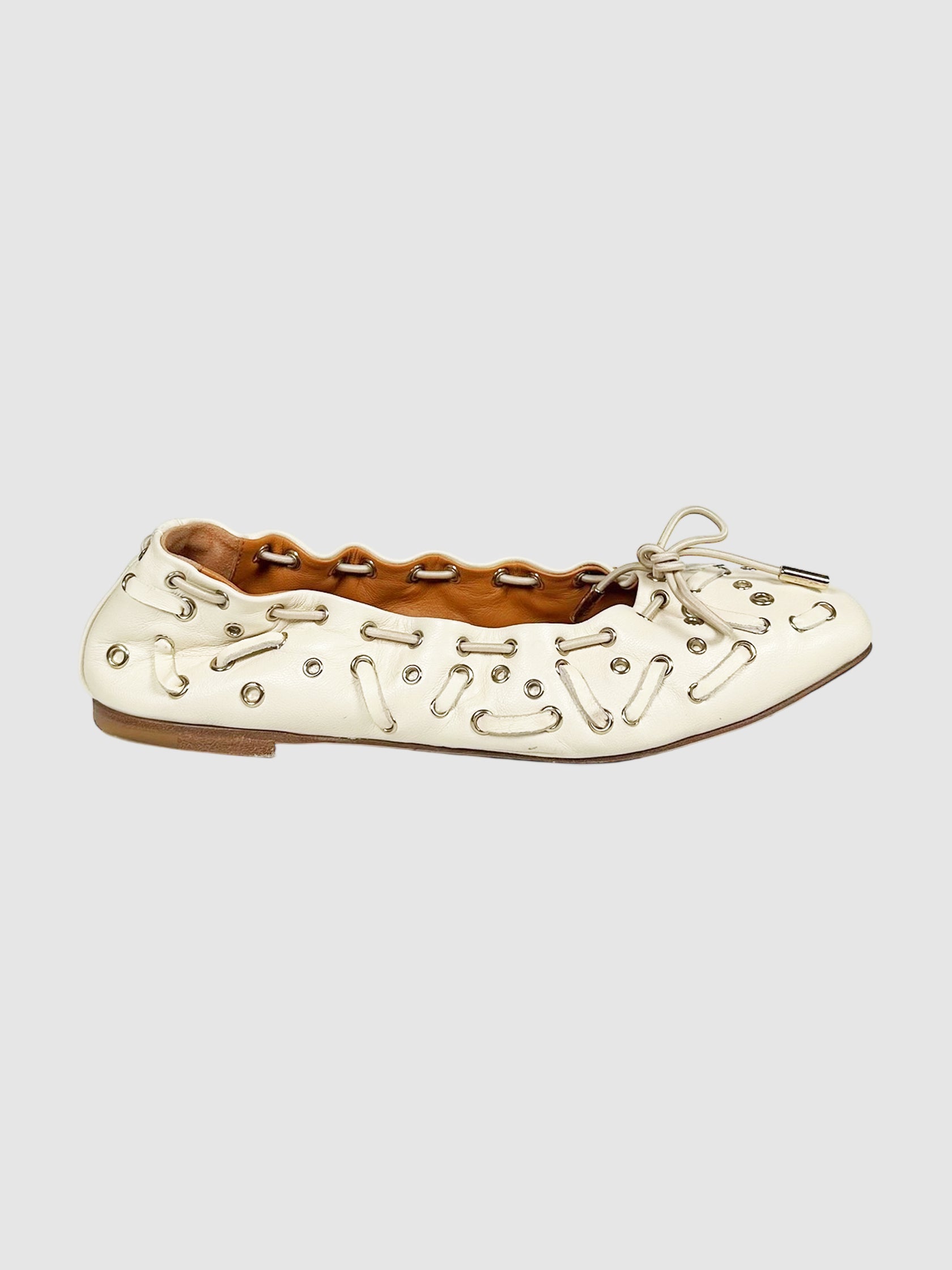 Oracia Eyelet Flats