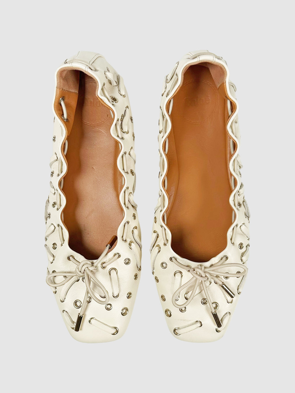 Oracia Eyelet Flats