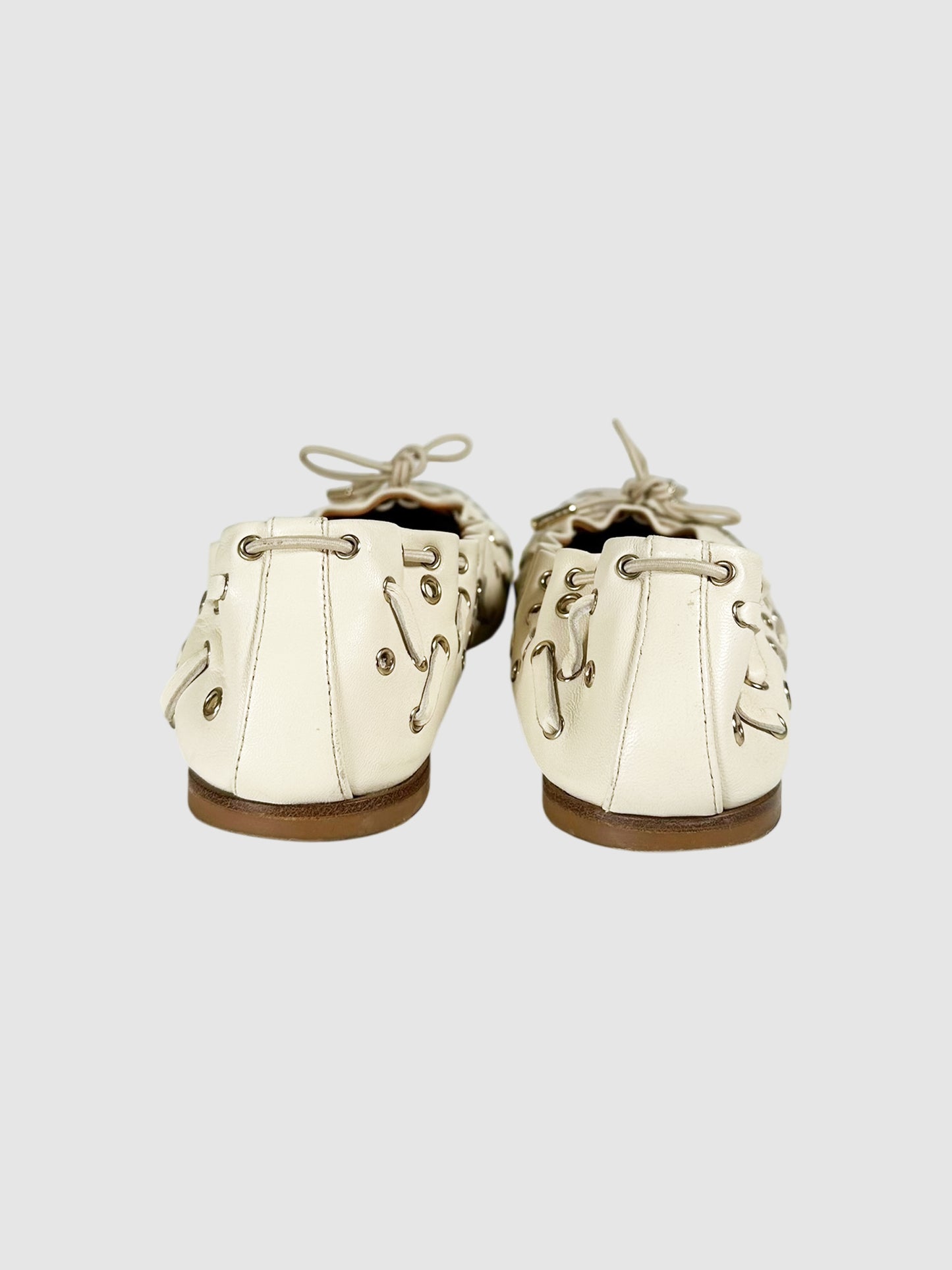 Oracia Eyelet Flats