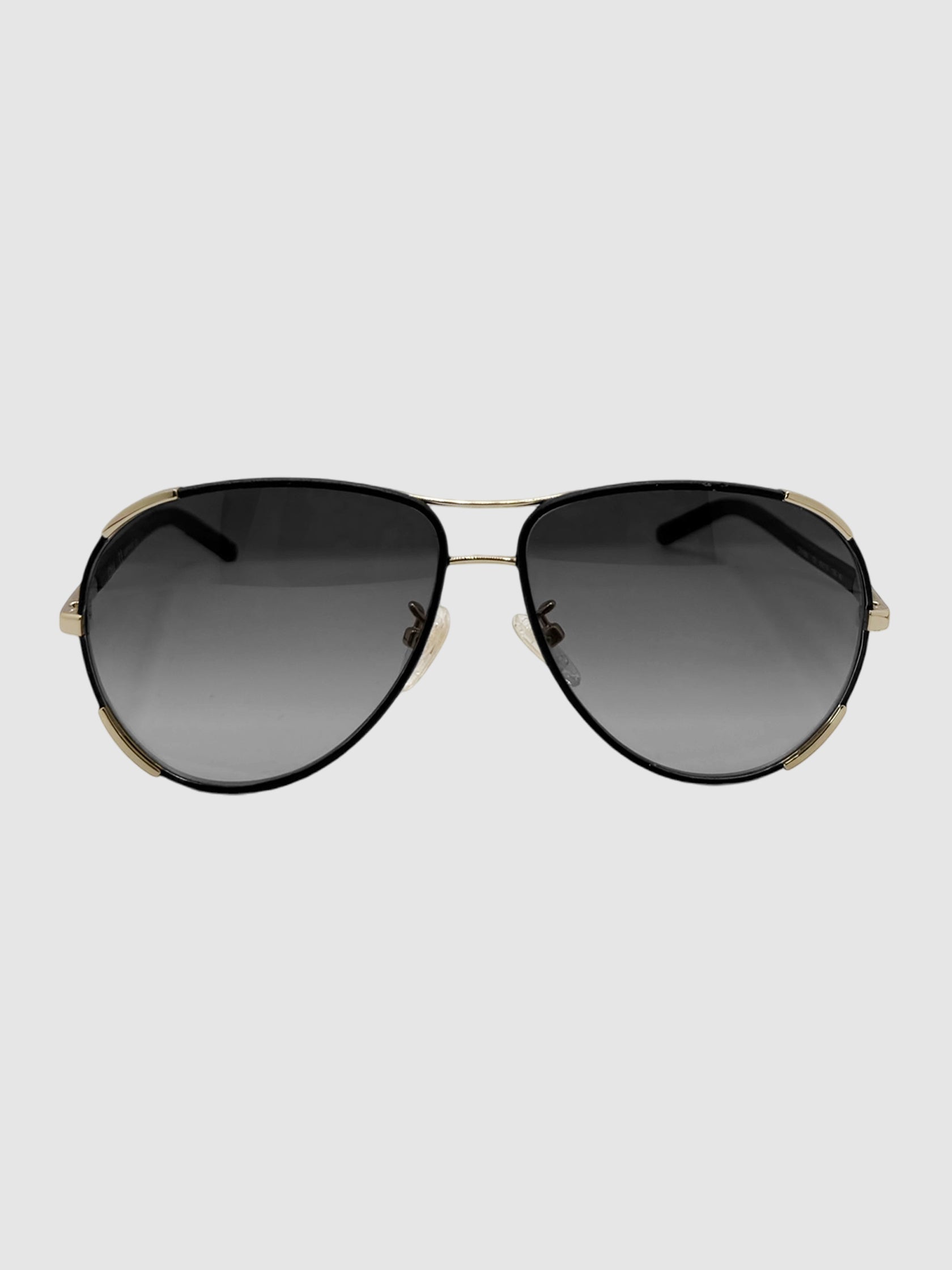 Tinted Aviator Sunglasses