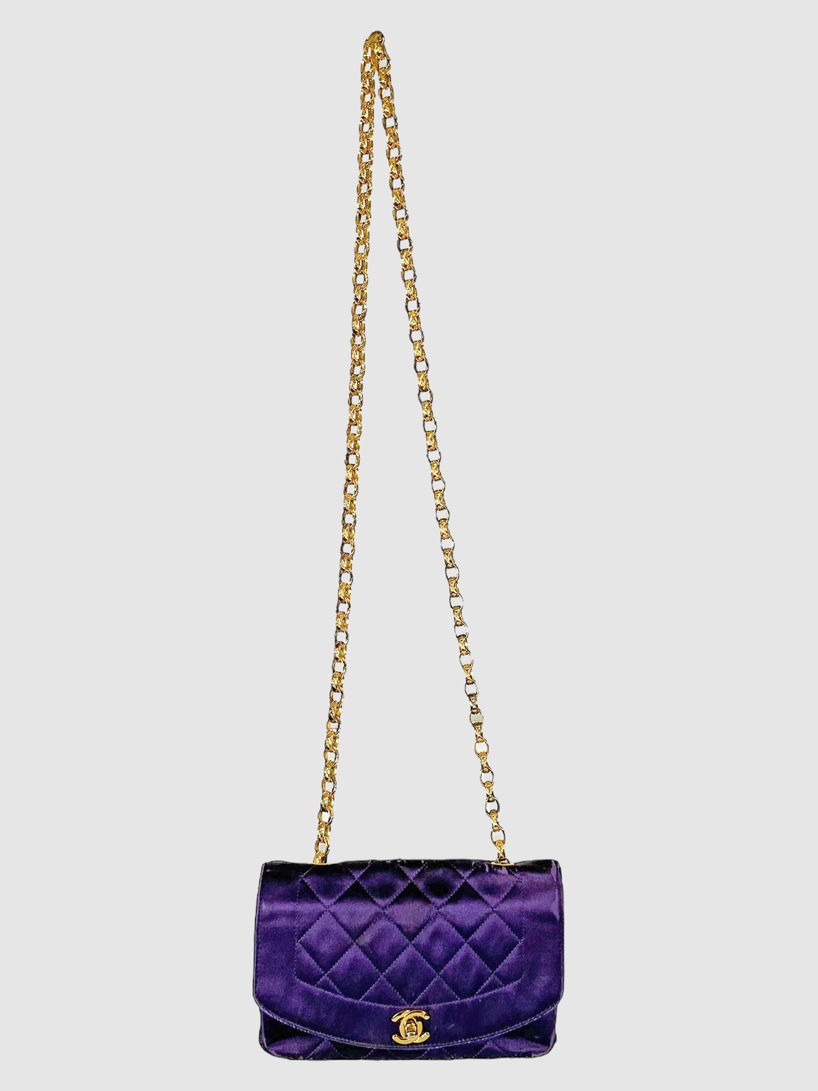 1989-1991 24K Gold Chain Strap Bag