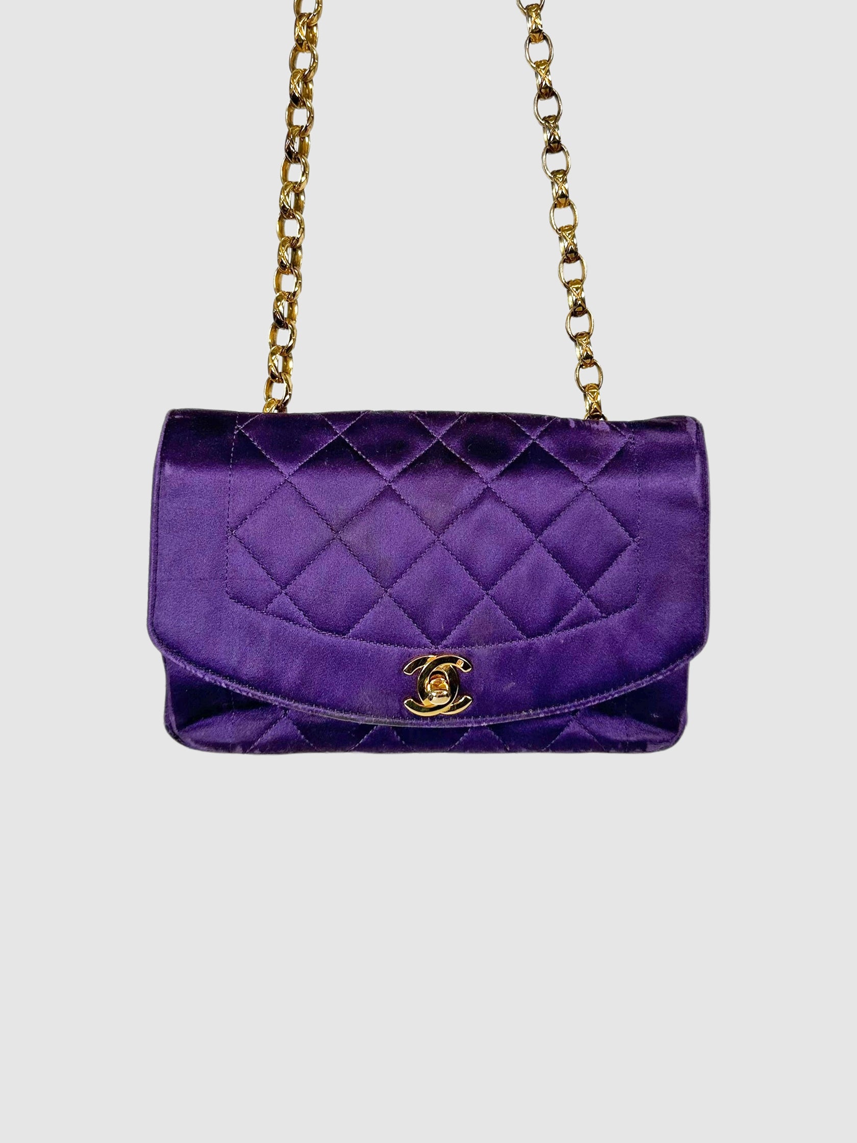 1989-1991 24K Gold Chain Strap Bag
