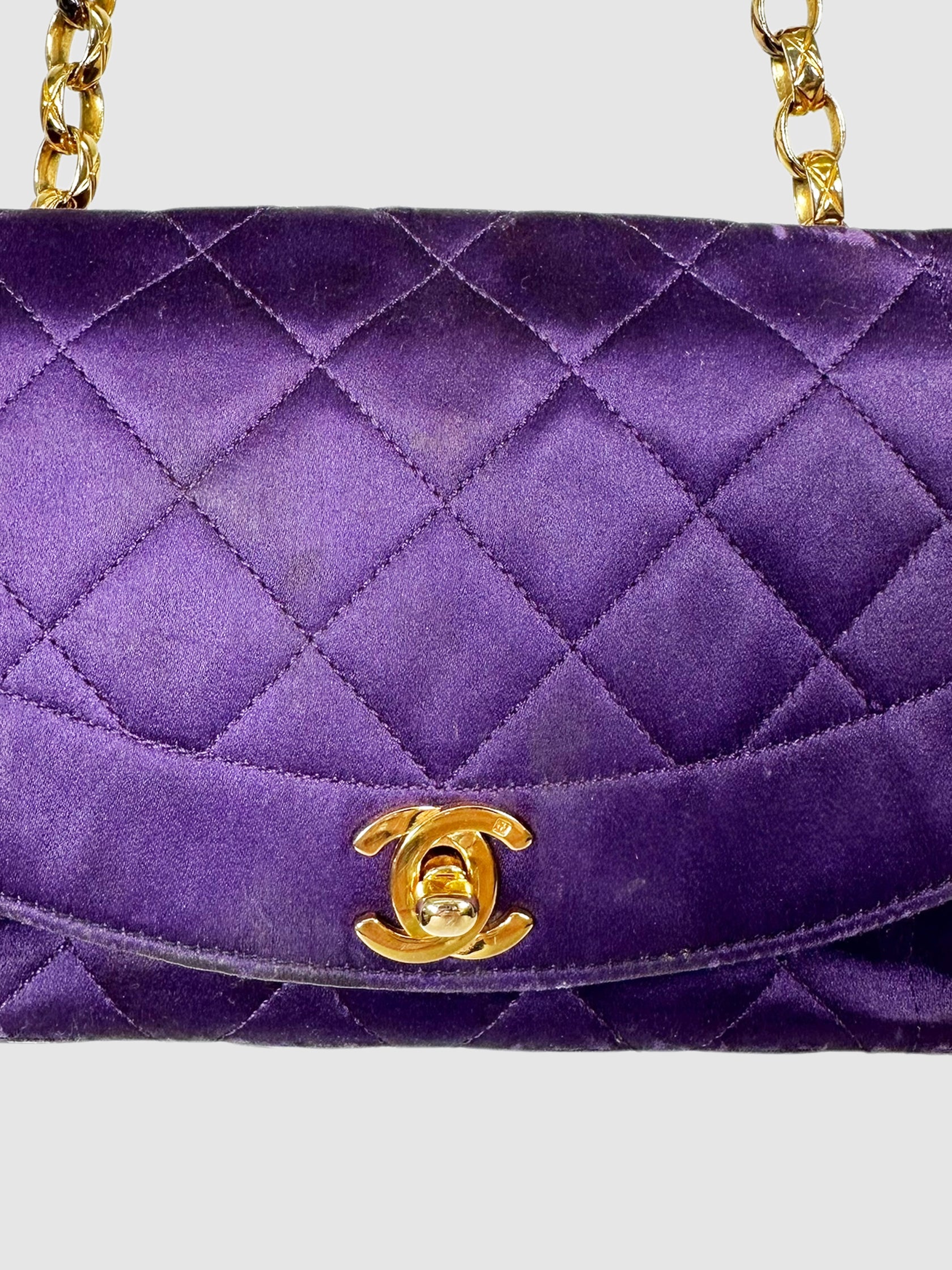 1989-1991 24K Gold Chain Strap Bag
