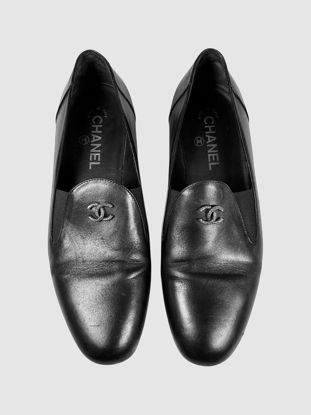 CC Leather Loafers
