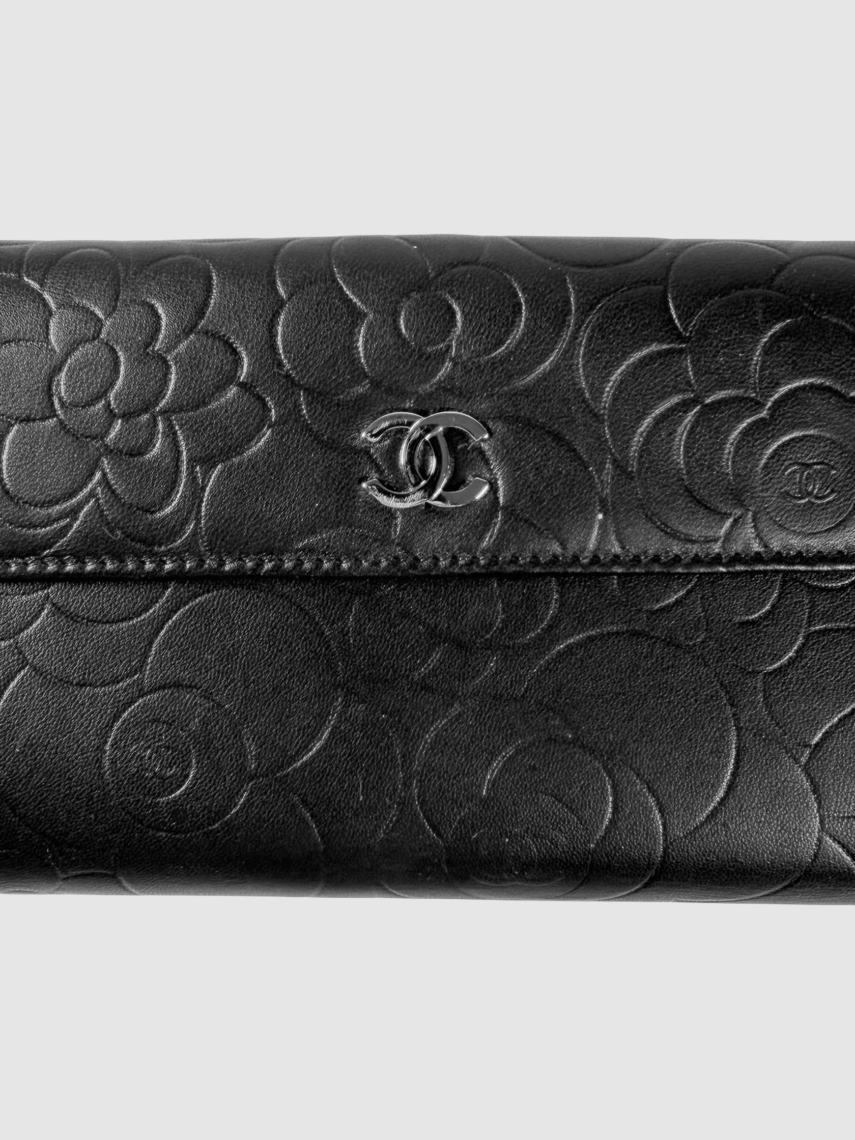 Camellia Long Wallet