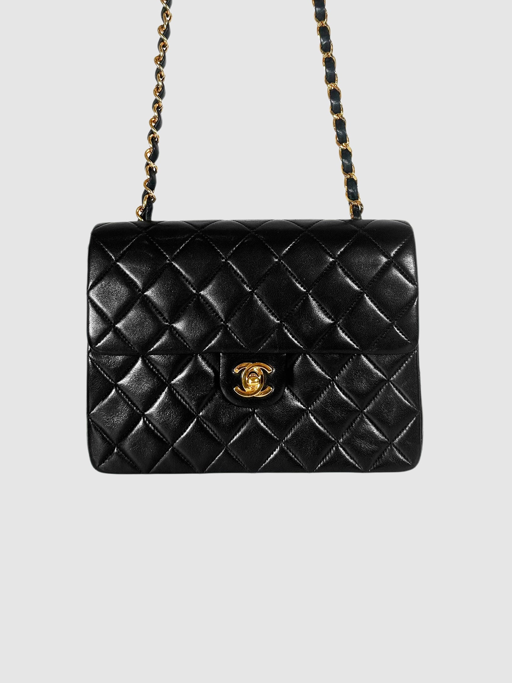 2015-2016 Quilted Coco Mark Flap Bag