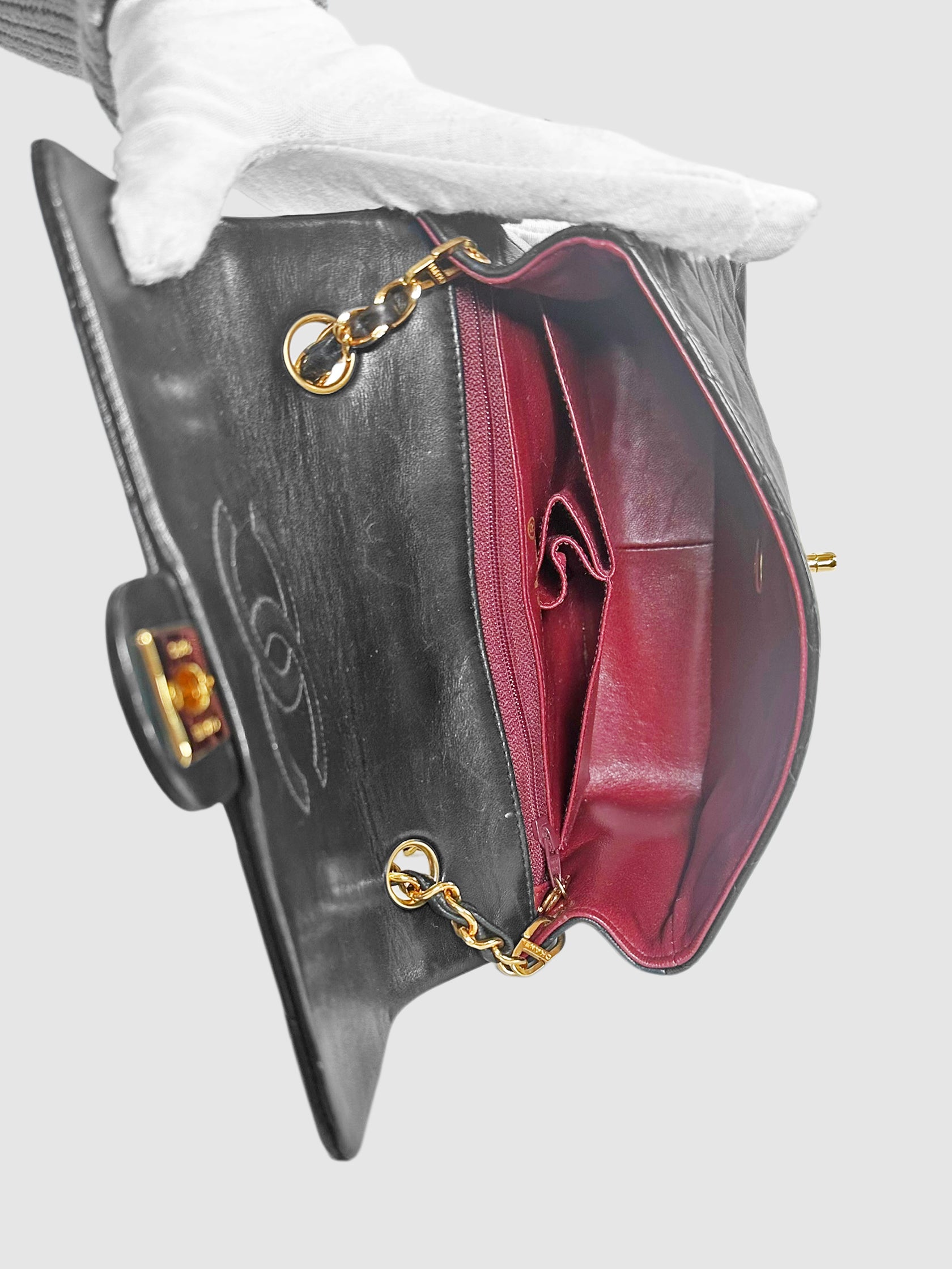 2015-2016 Quilted Coco Mark Flap Bag