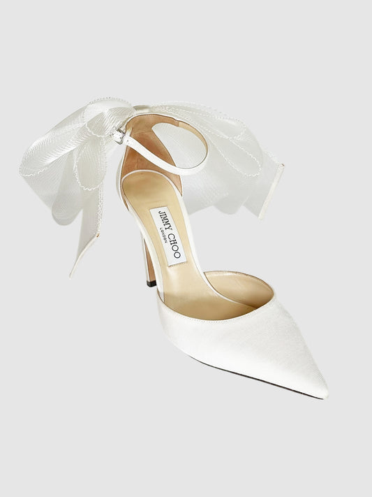 Satin Averly Pumps
