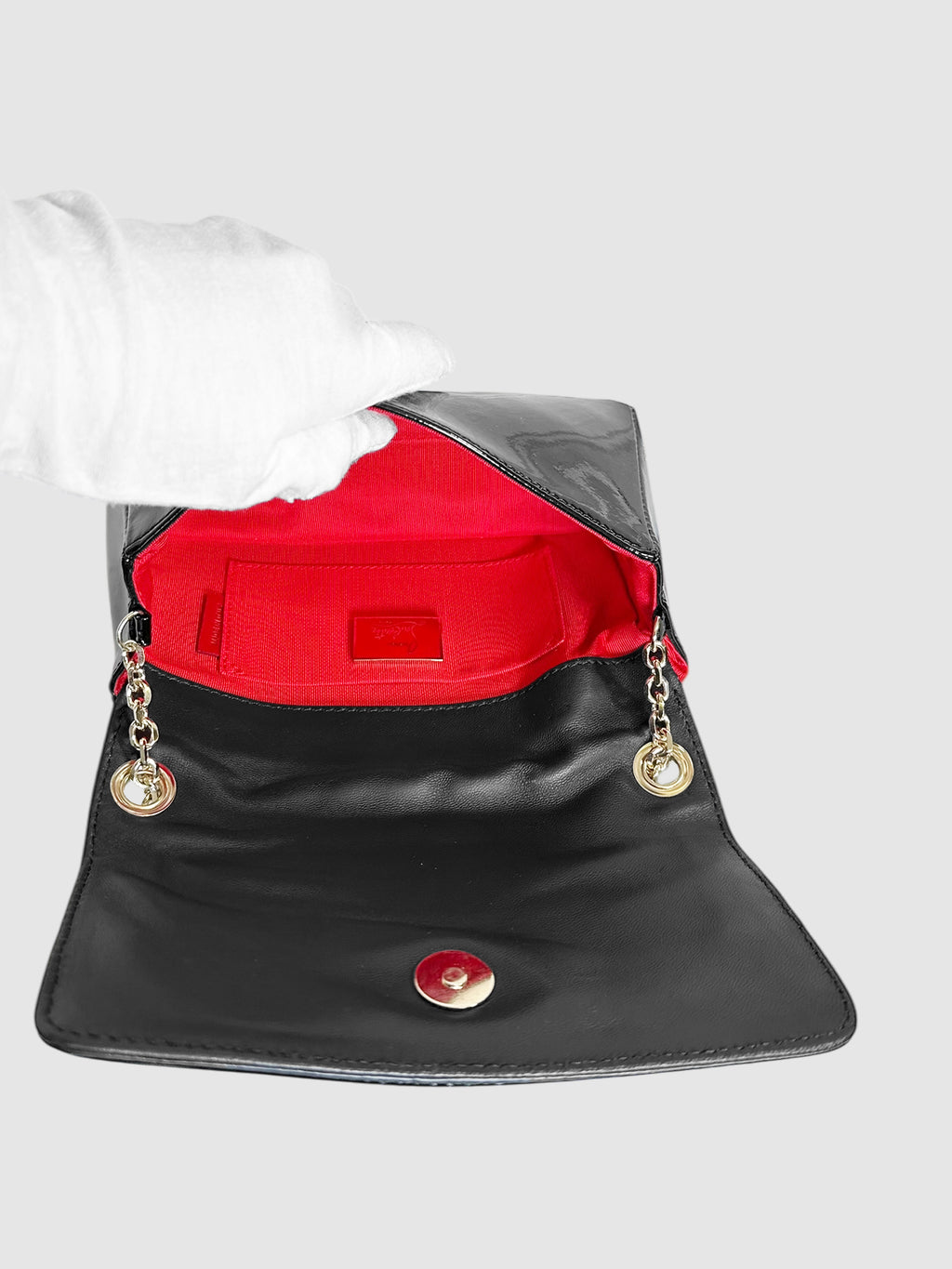 Sequinned Bow Adorned Strap Bag