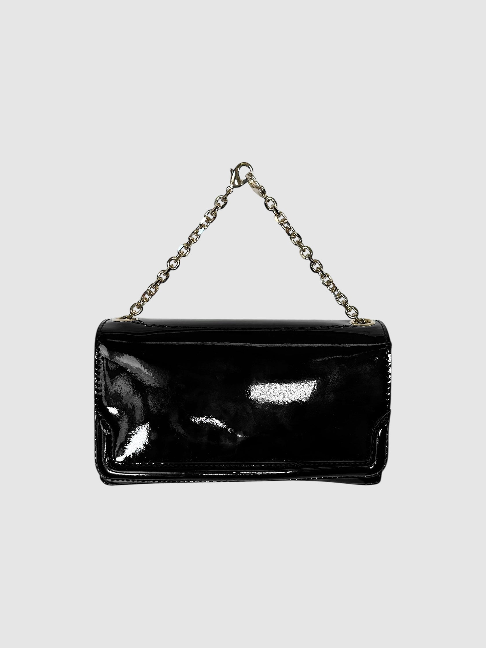Sequinned Bow Adorned Strap Bag