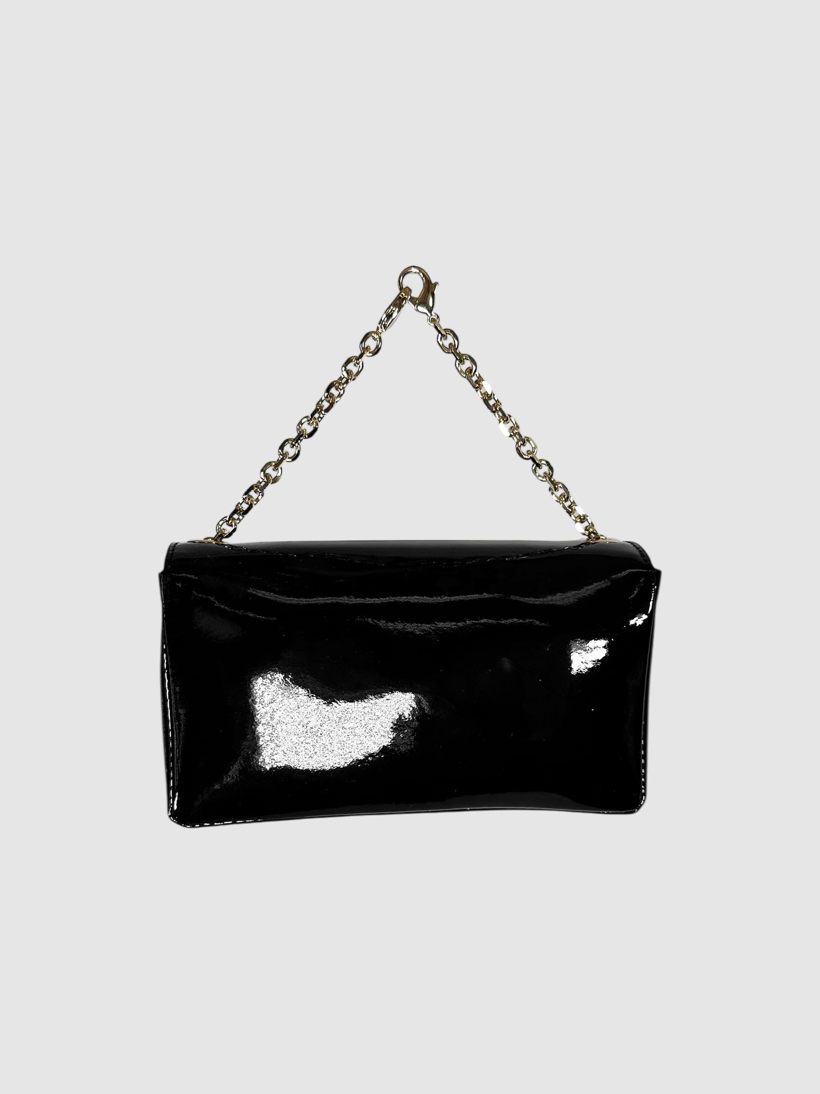 Sequinned Bow Adorned Strap Bag