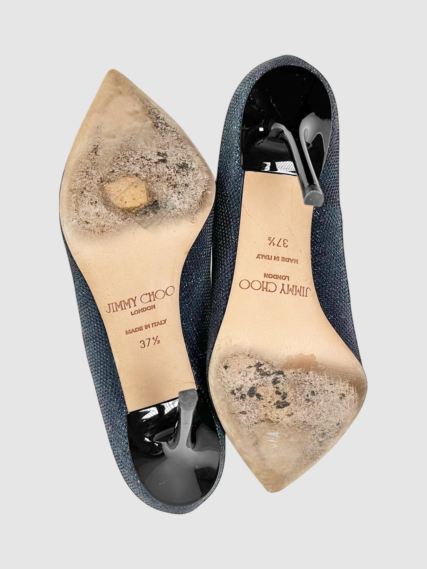 Glitter Agnes Pumps