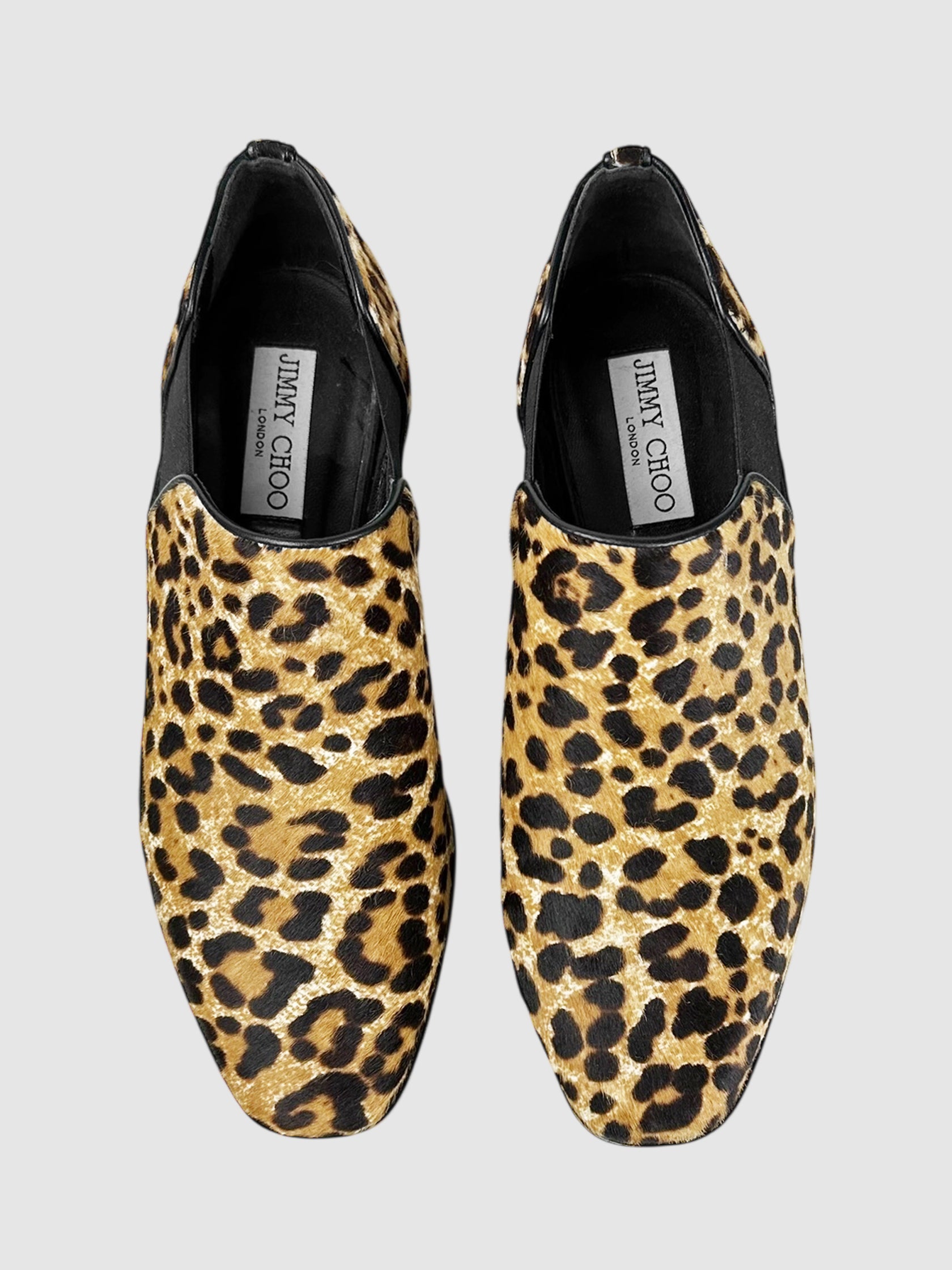Leopard Glint Loafers