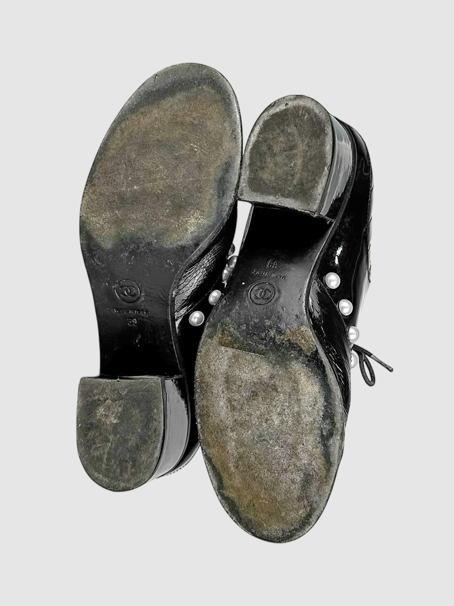 Faux Pearl Loafers