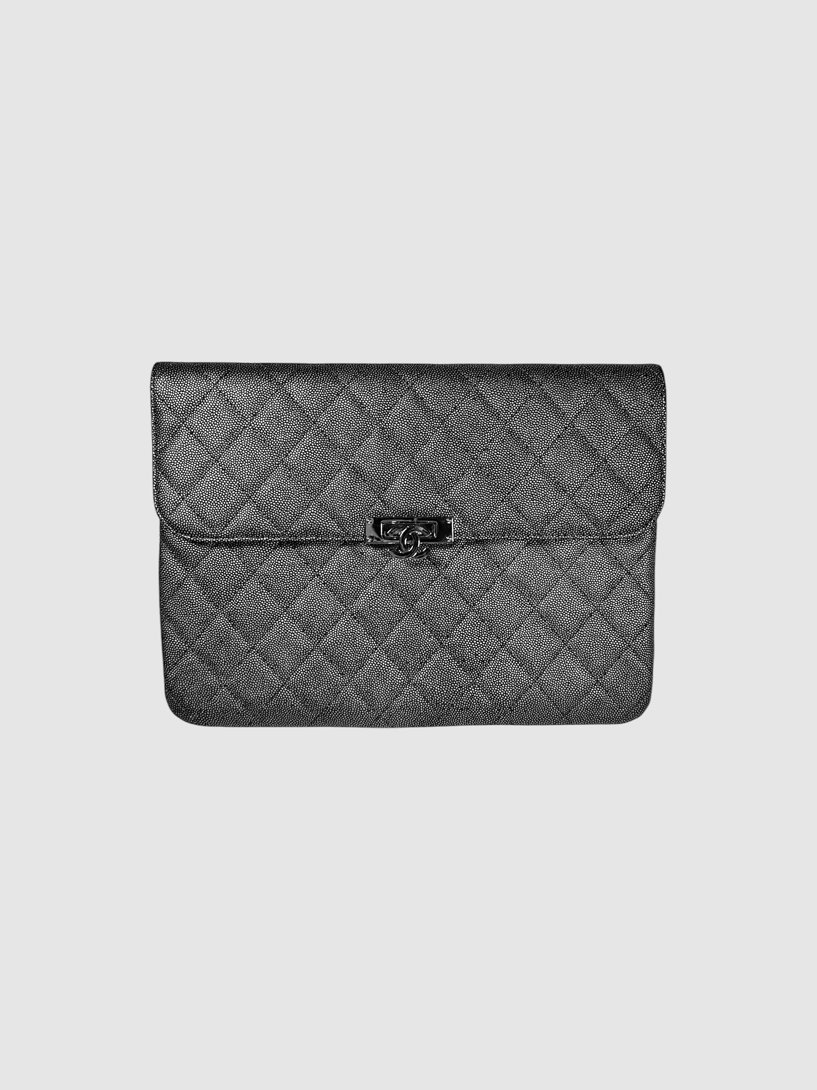 Quilted Golden Class Envelope Pouch