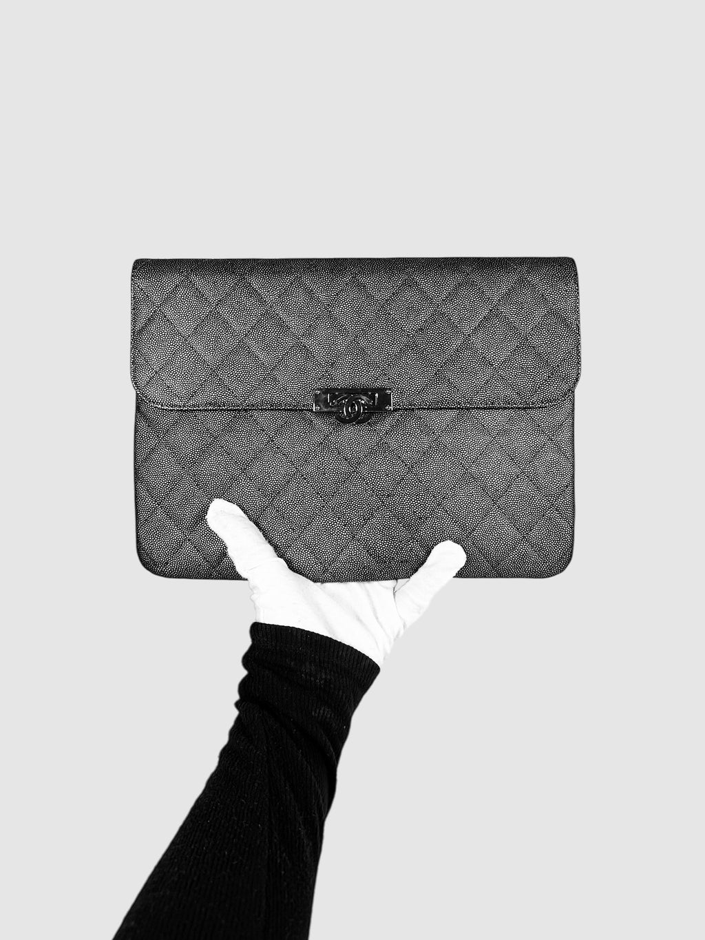 Quilted Golden Class Envelope Pouch