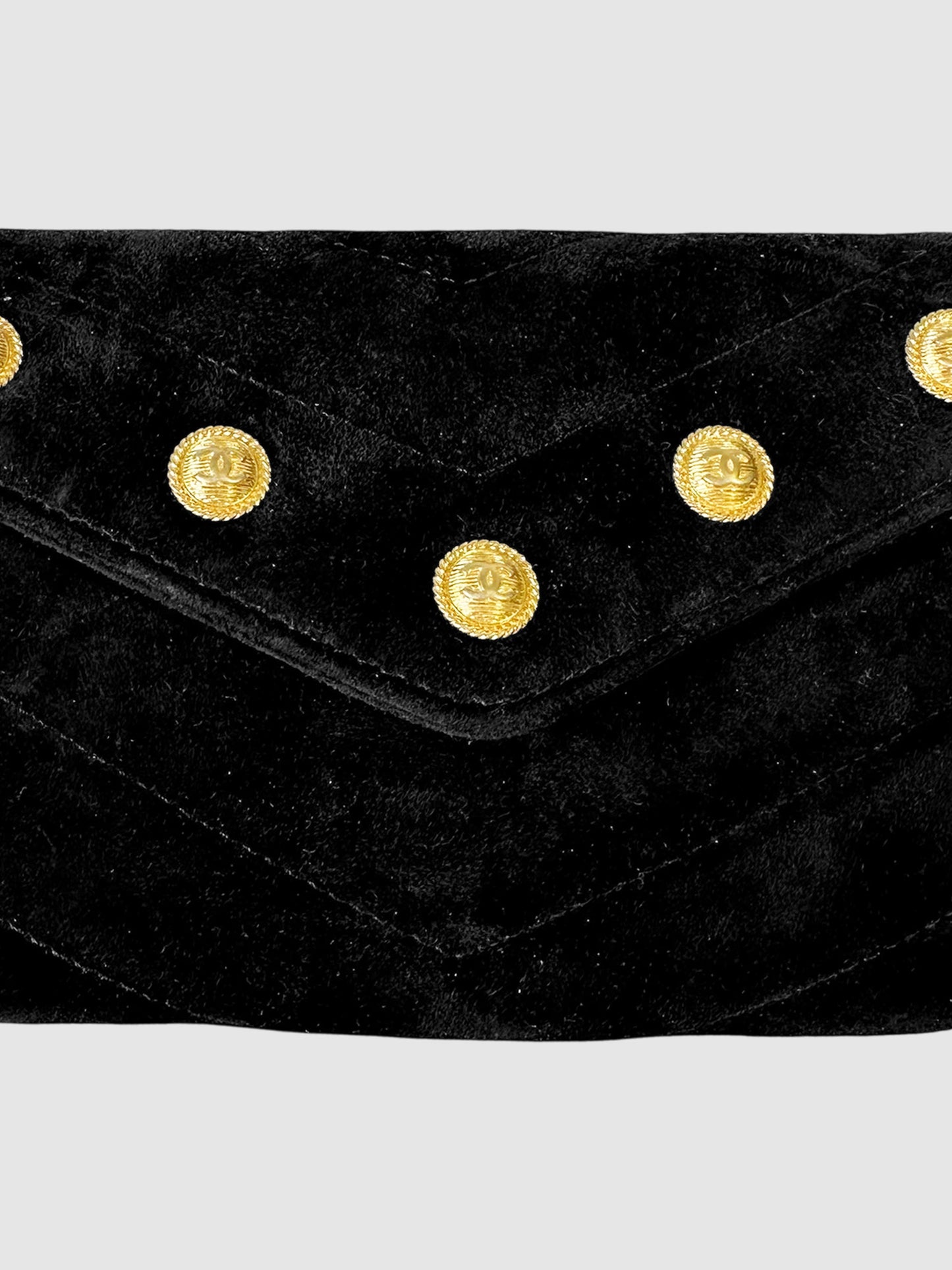 Small Paris-Hamburg CC Button Flap Pouch