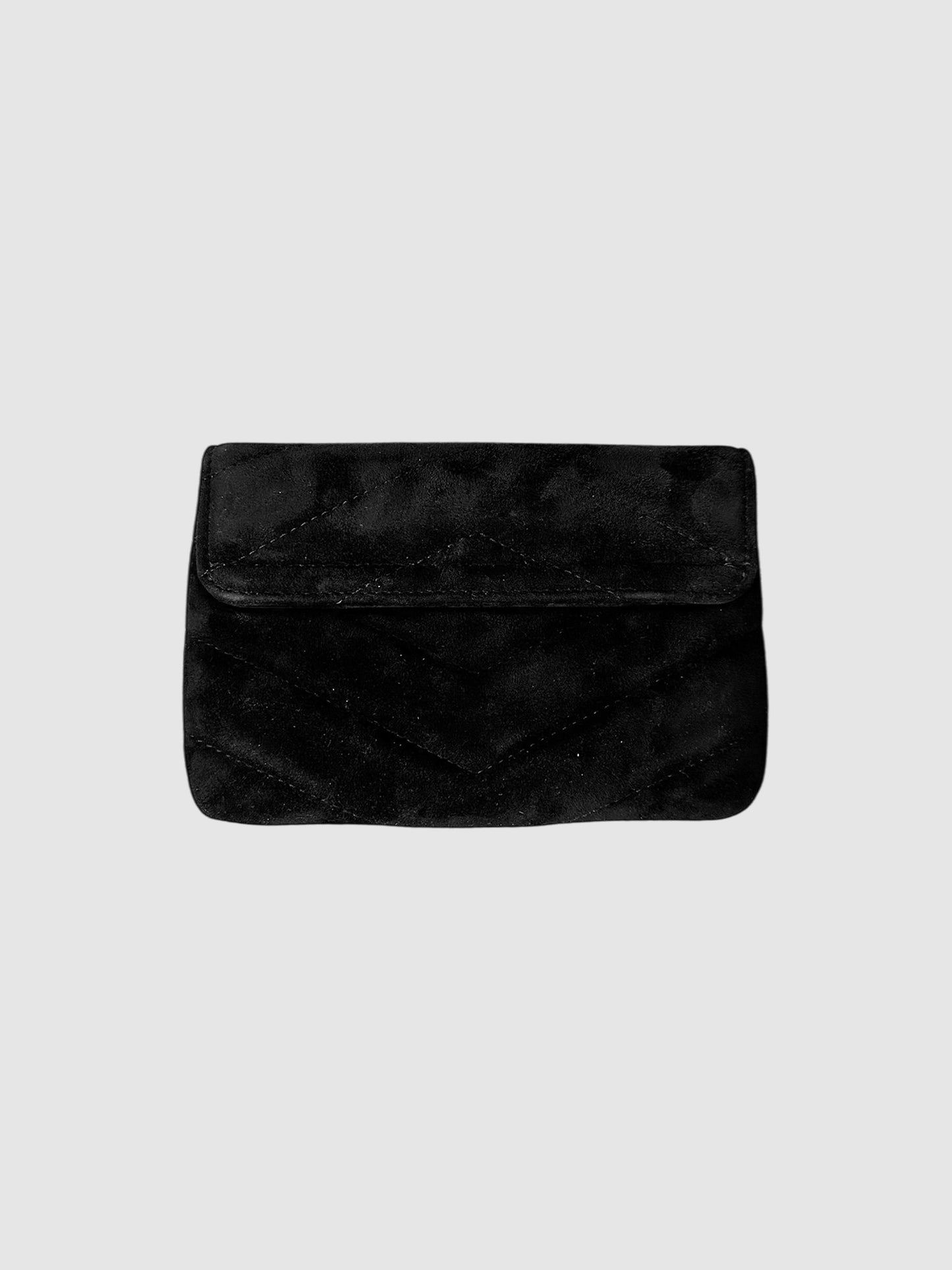 Small Paris-Hamburg CC Button Flap Pouch