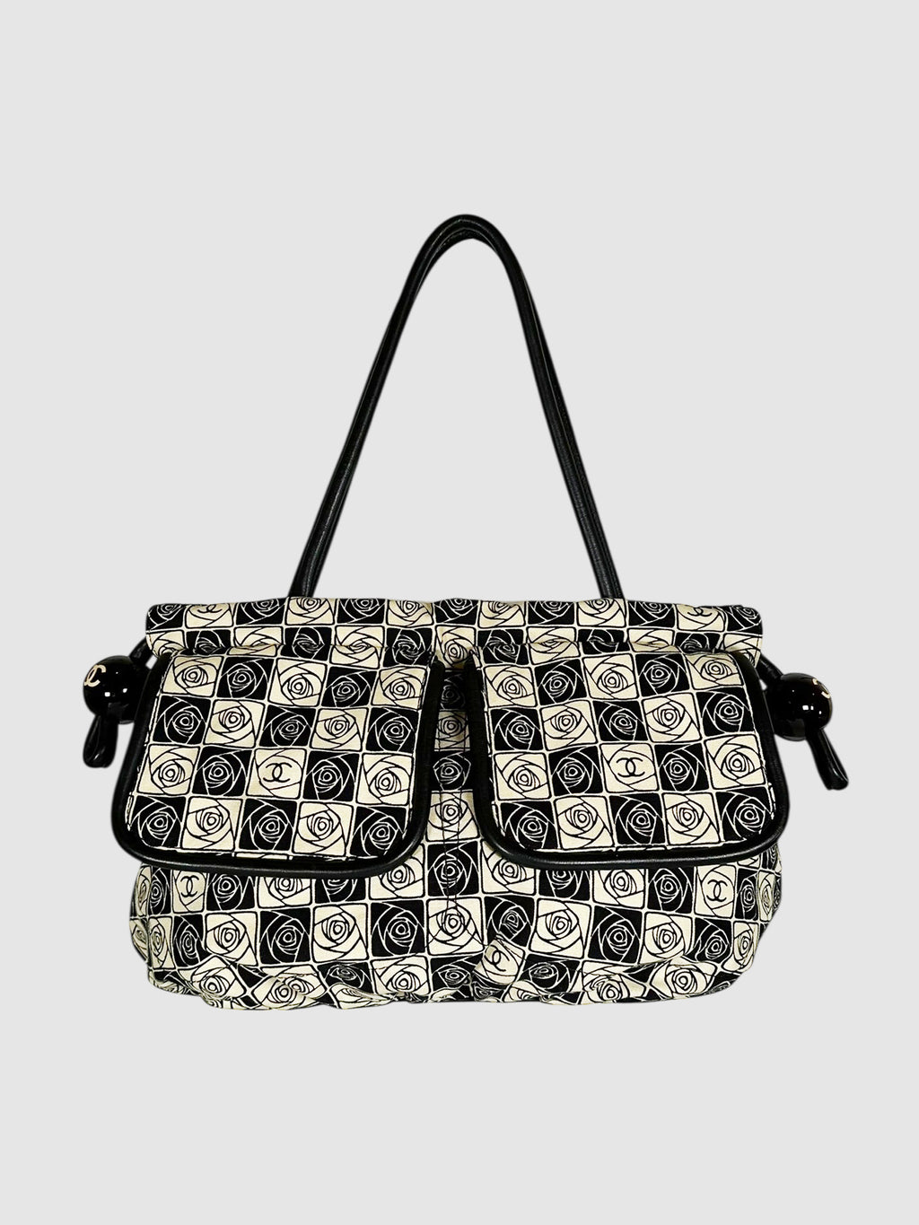 2003-2004 Camellia Checkered Bag